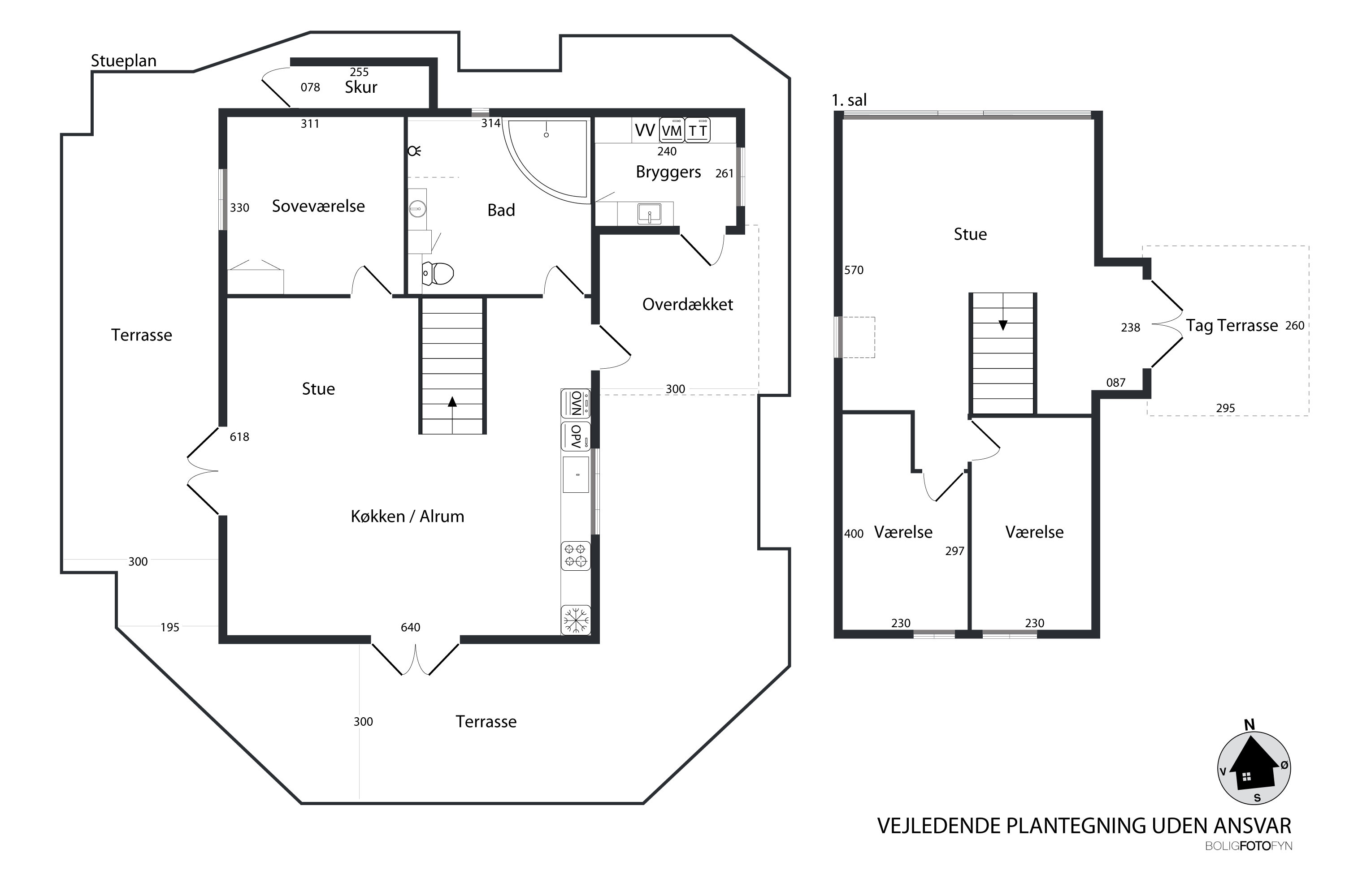 Plantegninger billede af Hegnet 11, 5871 Frørup