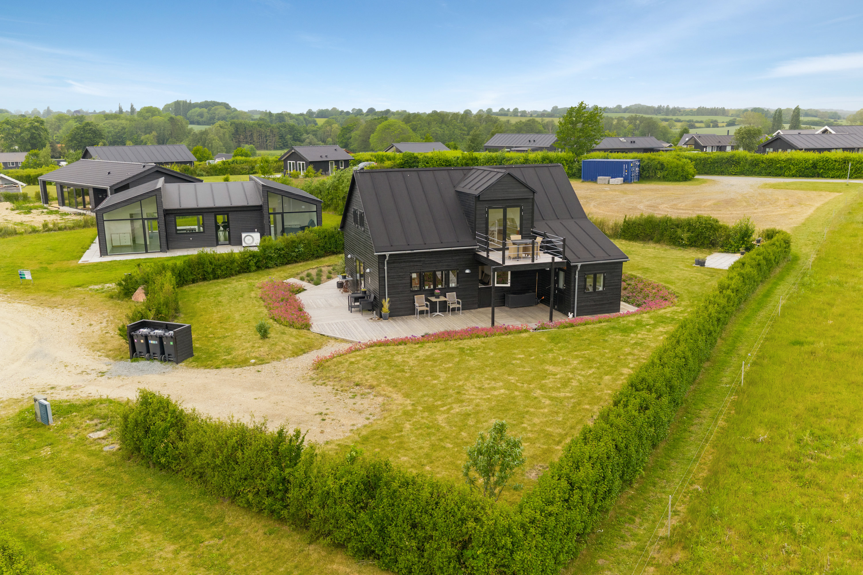 Fremhævet luftfoto billede i fuldskærmstilstand. Billede af Hegnet 11, 5871 Frørup