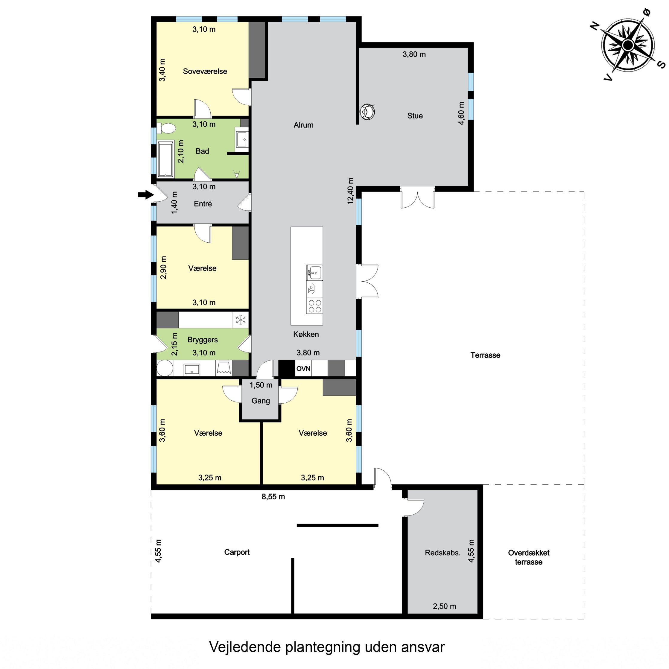 Plantegninger billede af Krunderupparken 68, Naur, 7500 Holstebro