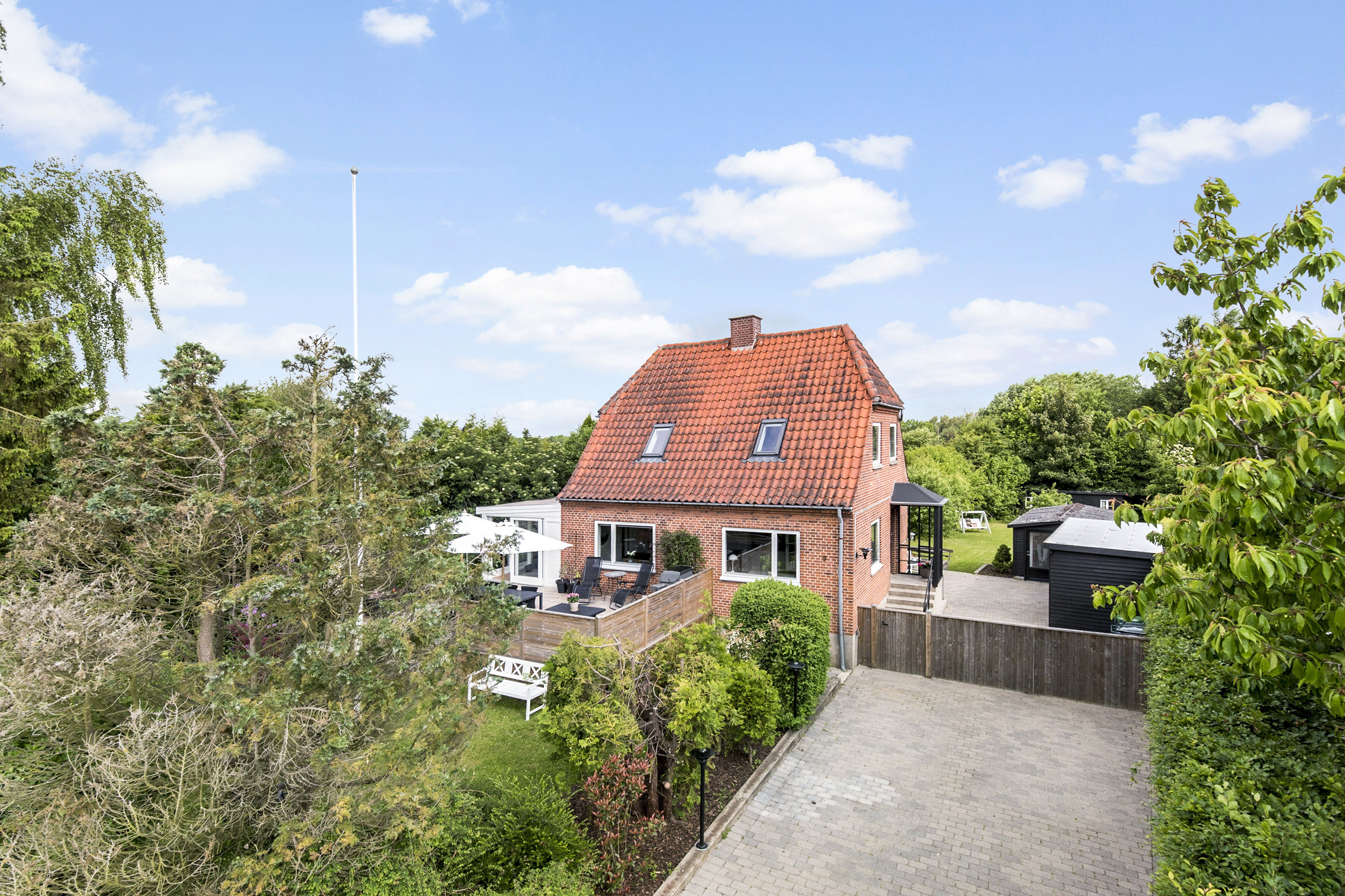 Fremhævet ejendommen billede i fuldskærmstilstand. Billede af Skovhusvænget 5, 4632 Bjæverskov