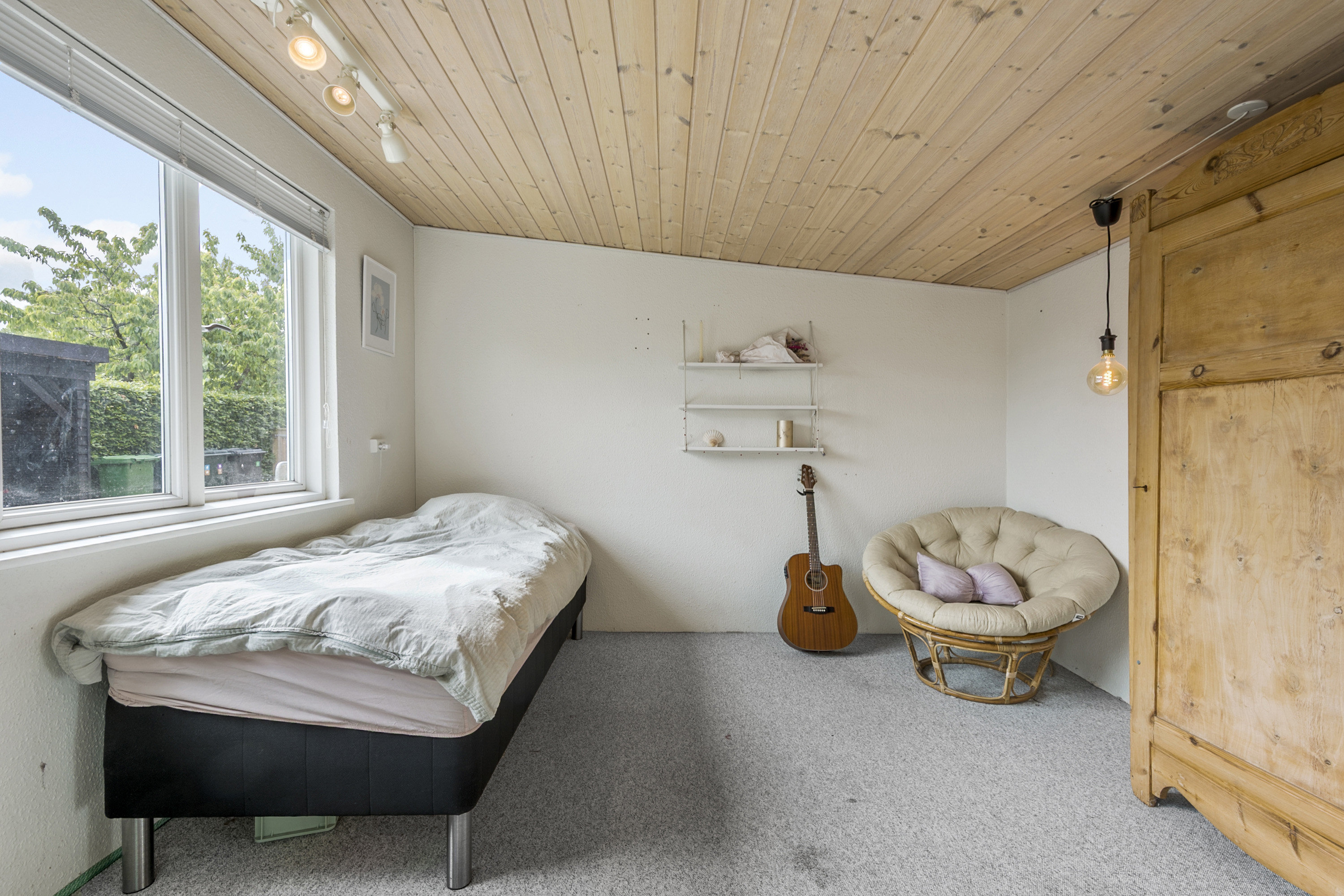 Fremhævet soveværelse billede i fuldskærmstilstand. Billede af Skovhusvænget 5, 4632 Bjæverskov