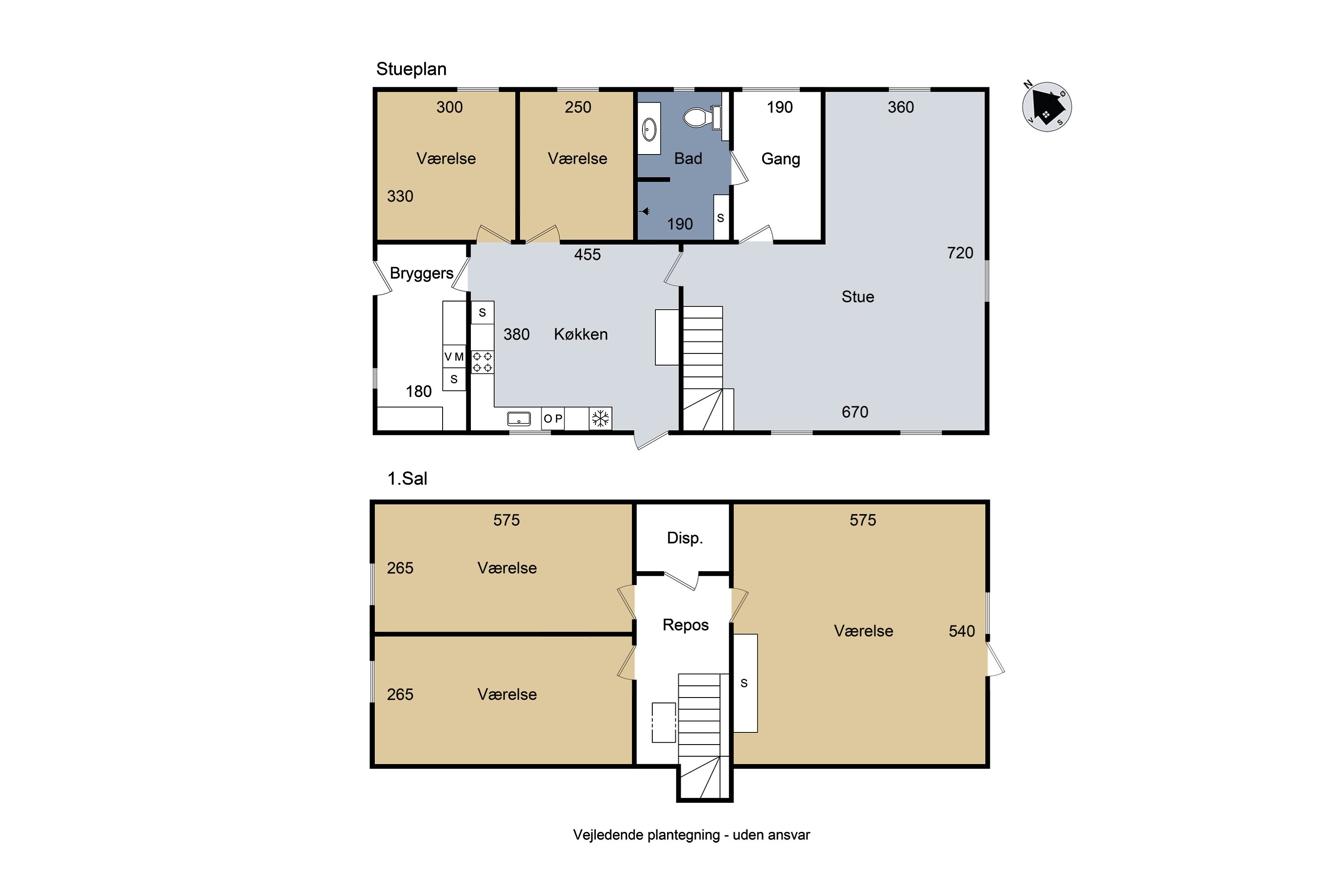 Plantegninger billede af Stigsager 49, Rørby, 4400 Kalundborg
