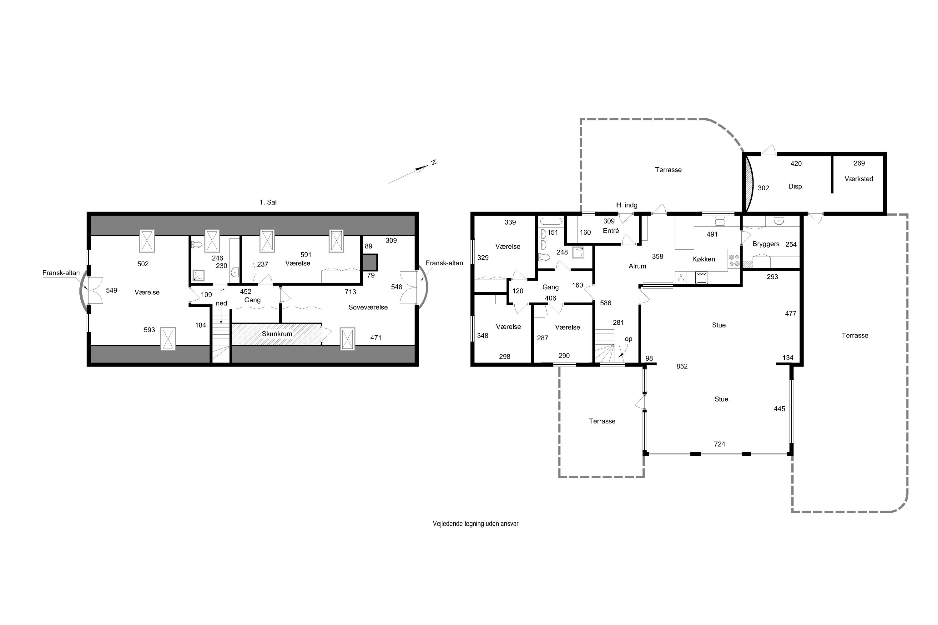 Plantegninger billede af Udsigten 2, 5500 Middelfart