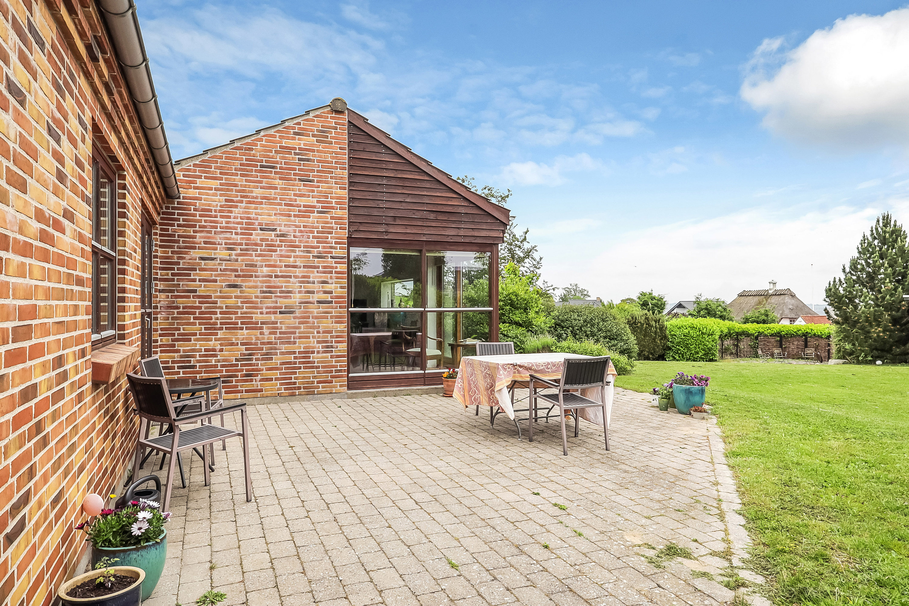 Fremhævet terrasse billede i fuldskærmstilstand. Billede af Skibsbakken 5, 5881 Skårup Fyn