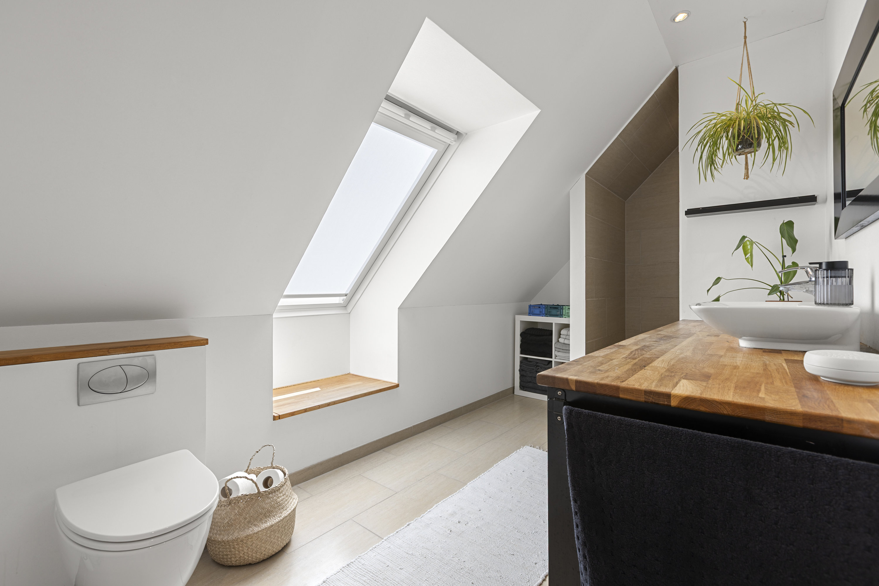 Fremhævet badeværelse billede i fuldskærmstilstand. Billede af Møllevangen 11, Rørby, 4400 Kalundborg