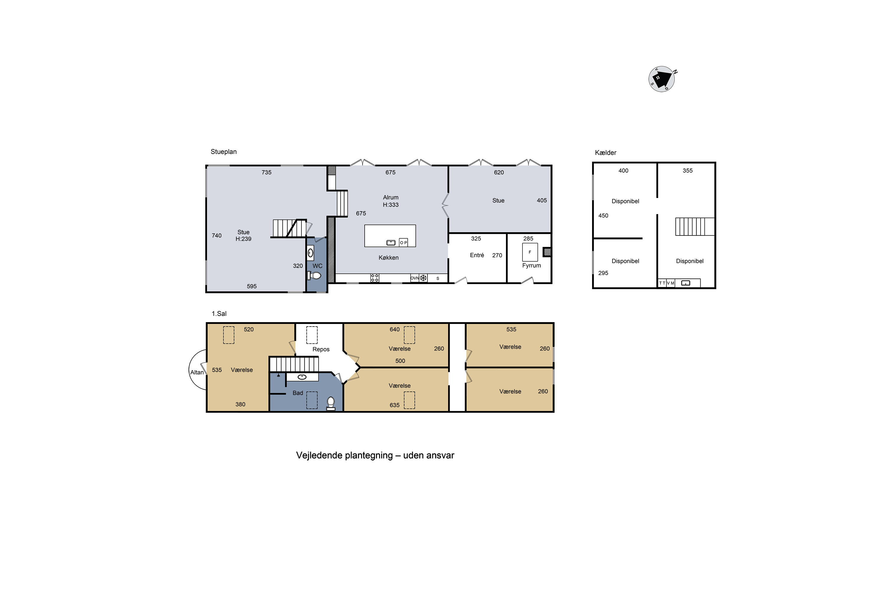 Plantegninger billede af Møllevangen 11, Rørby, 4400 Kalundborg