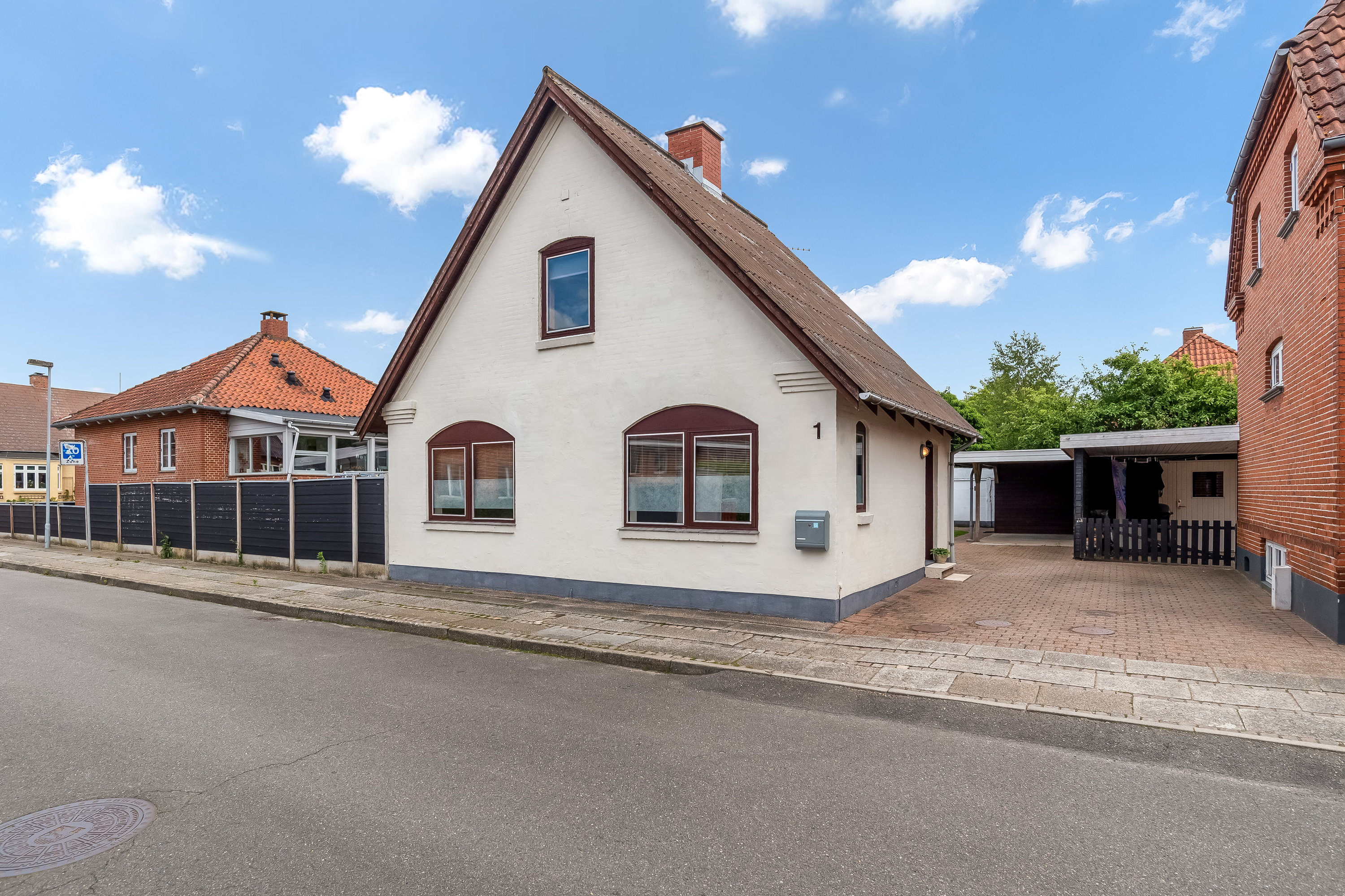 Fremhævet ejendommen billede i fuldskærmstilstand. Billede af Fredensgade 1, 7500 Holstebro