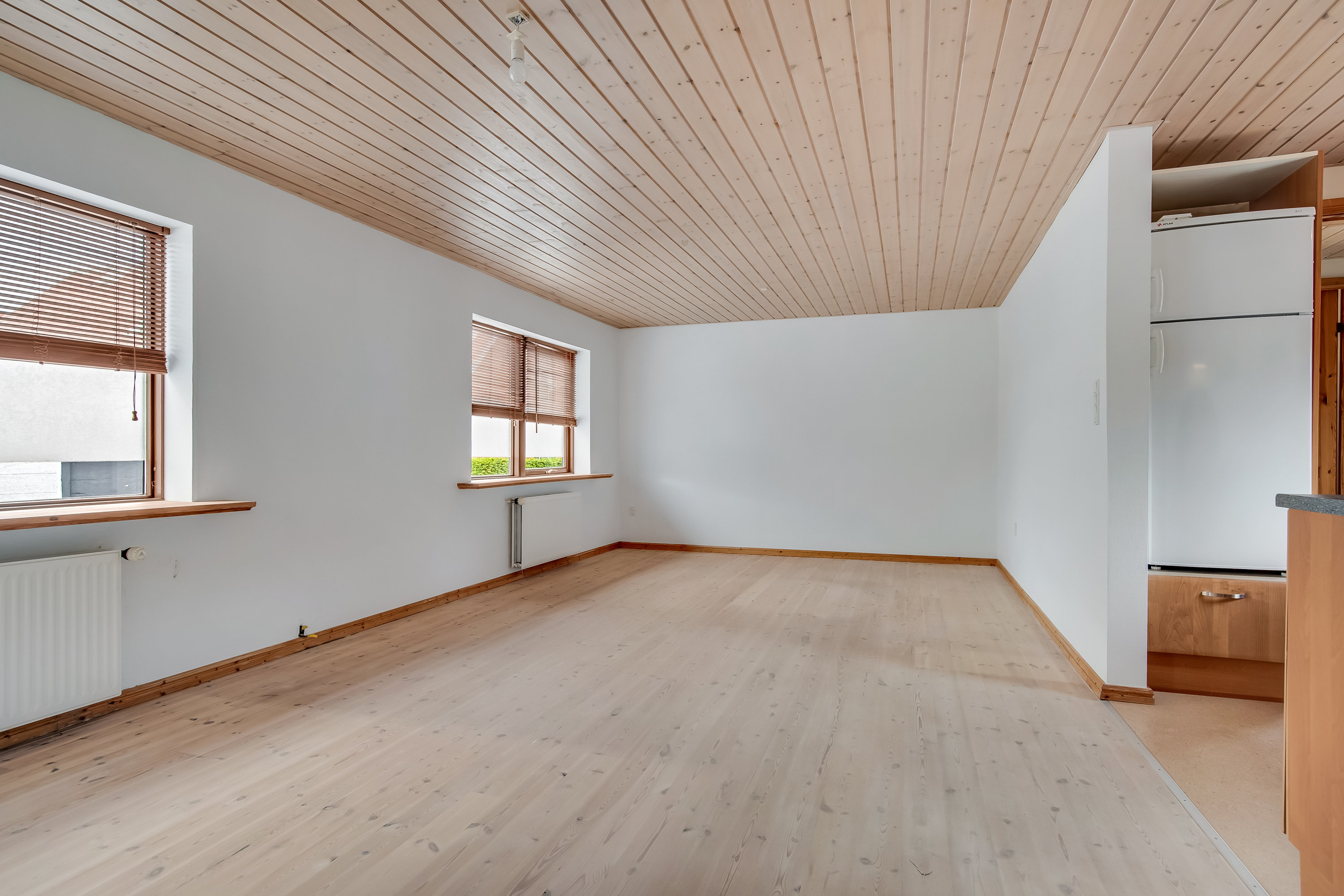 Fremhævet stue billede i fuldskærmstilstand. Billede af Fredensgade 1, 7500 Holstebro