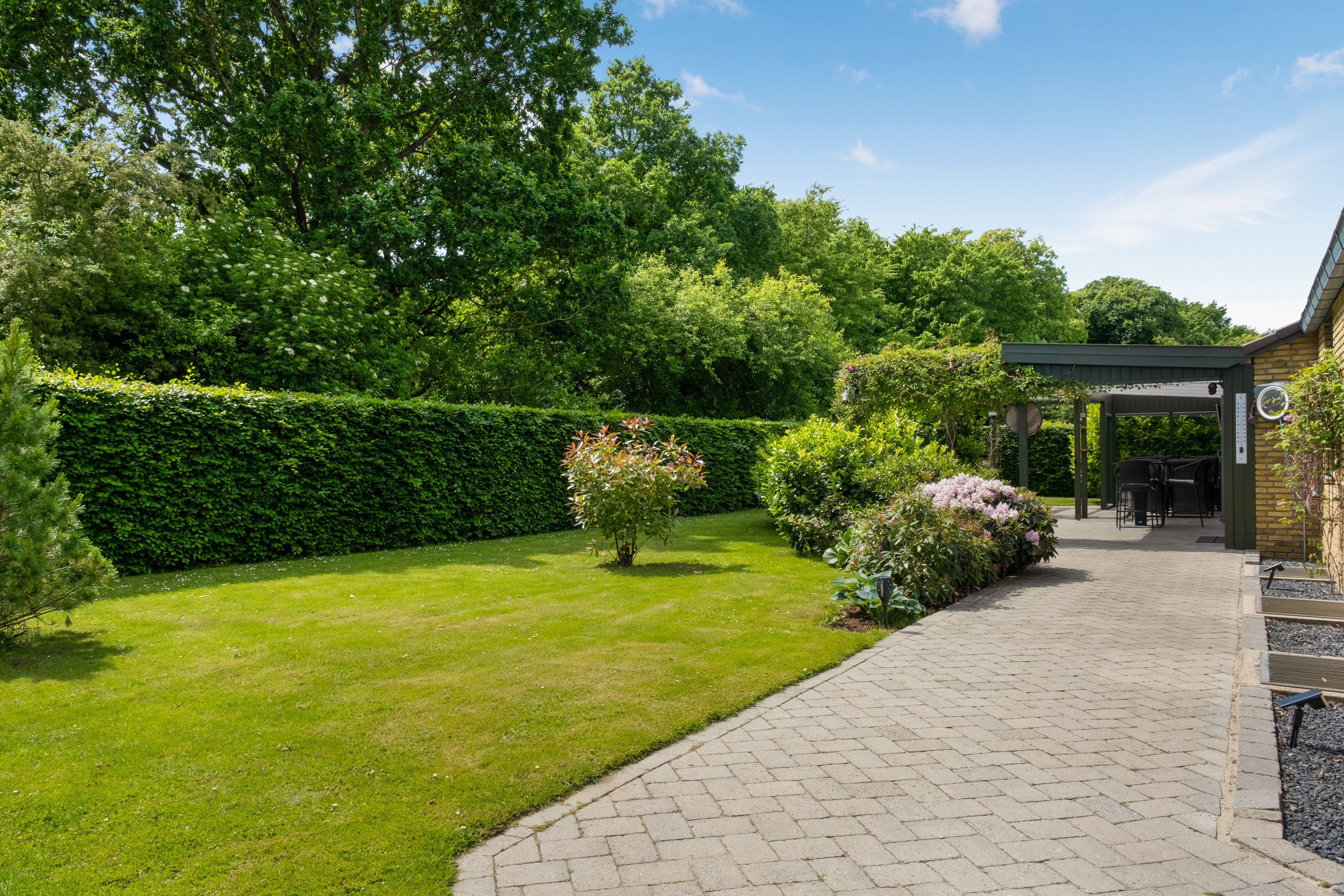 Fremhævet have billede i fuldskærmstilstand. Billede af Stensgårdvænget 18, 5230 Odense M