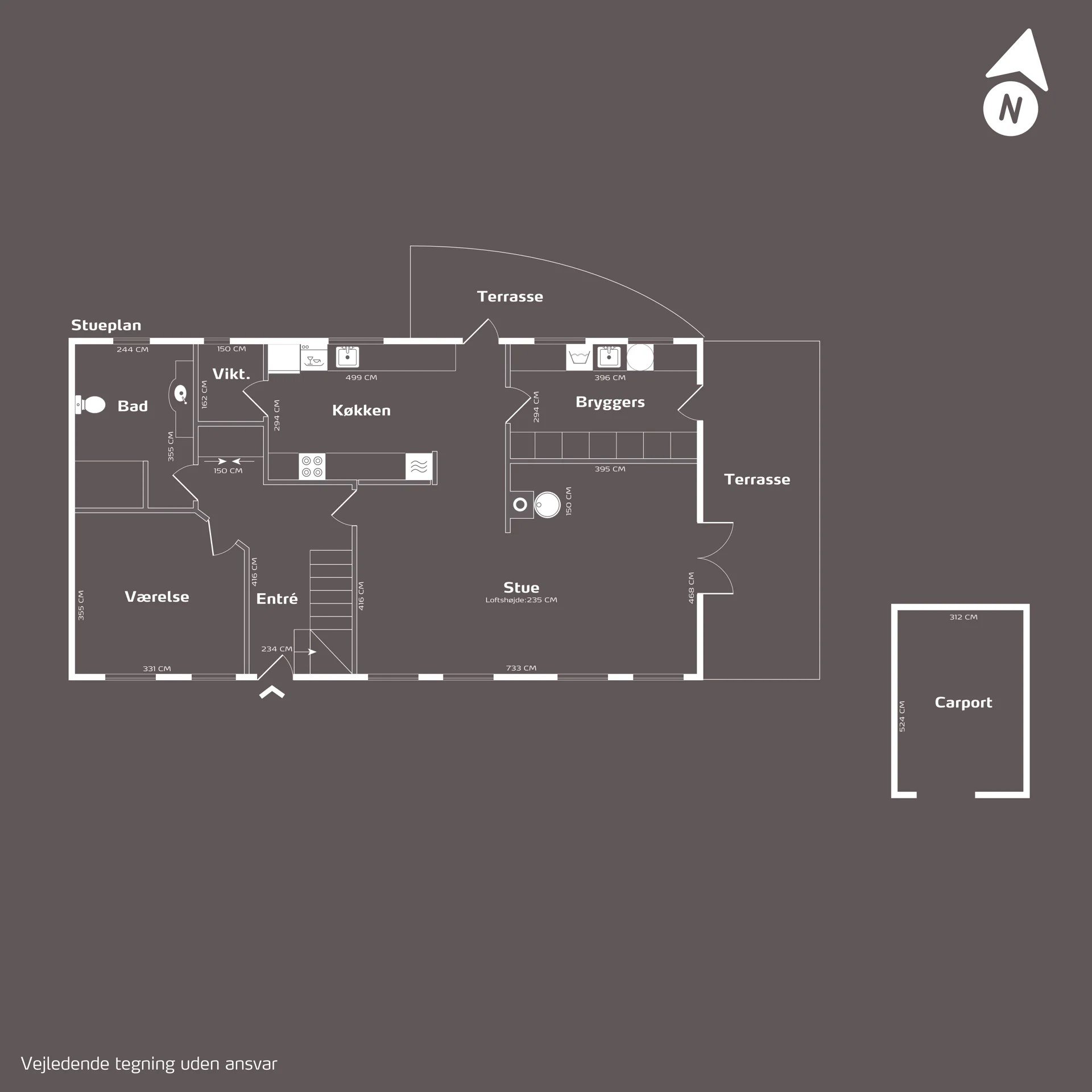 Plantegninger billede af Åbyvejen 45, 5881 Skårup Fyn
