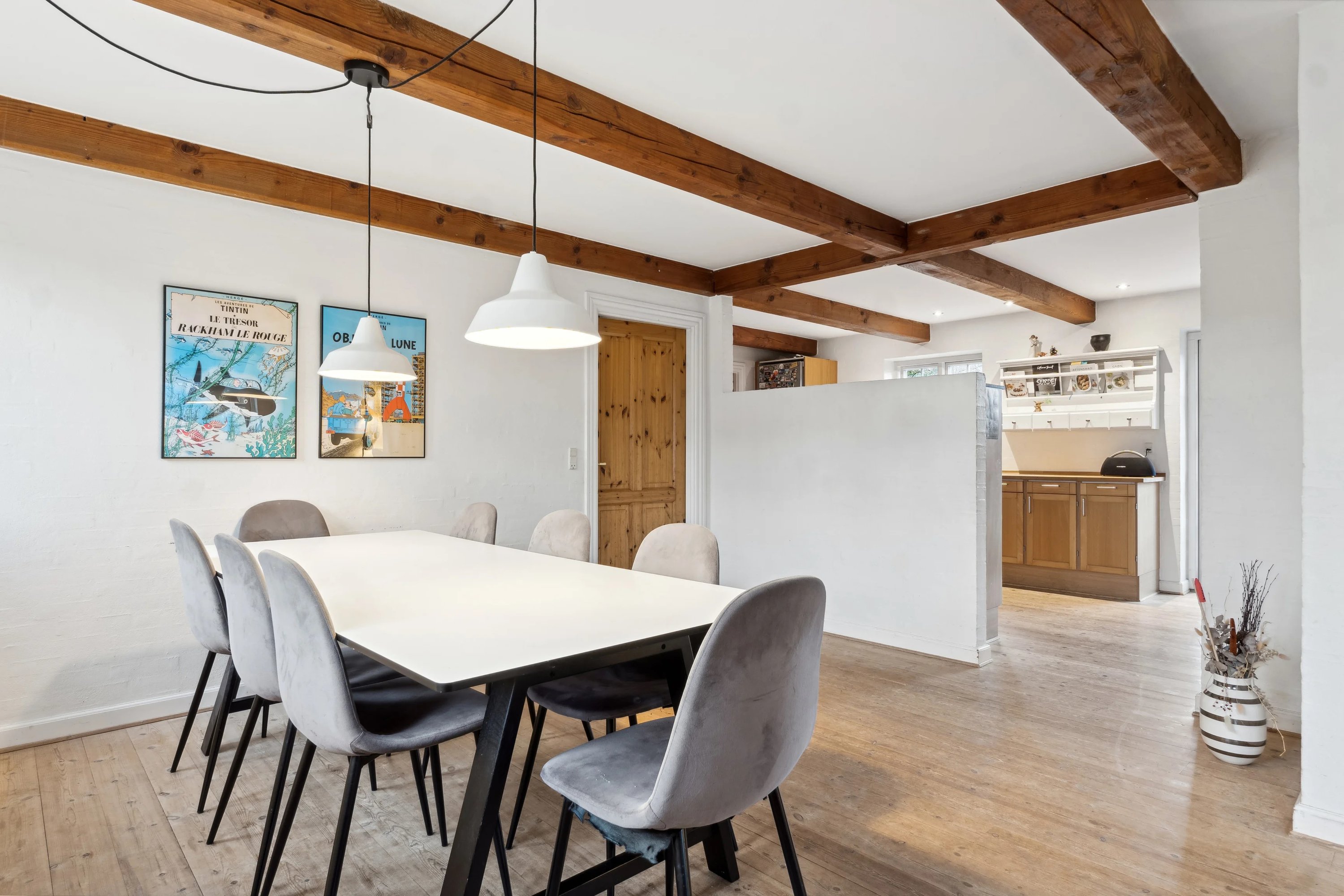 Fremhævet køkken billede i fuldskærmstilstand. Billede af Åbyvejen 45, 5881 Skårup Fyn