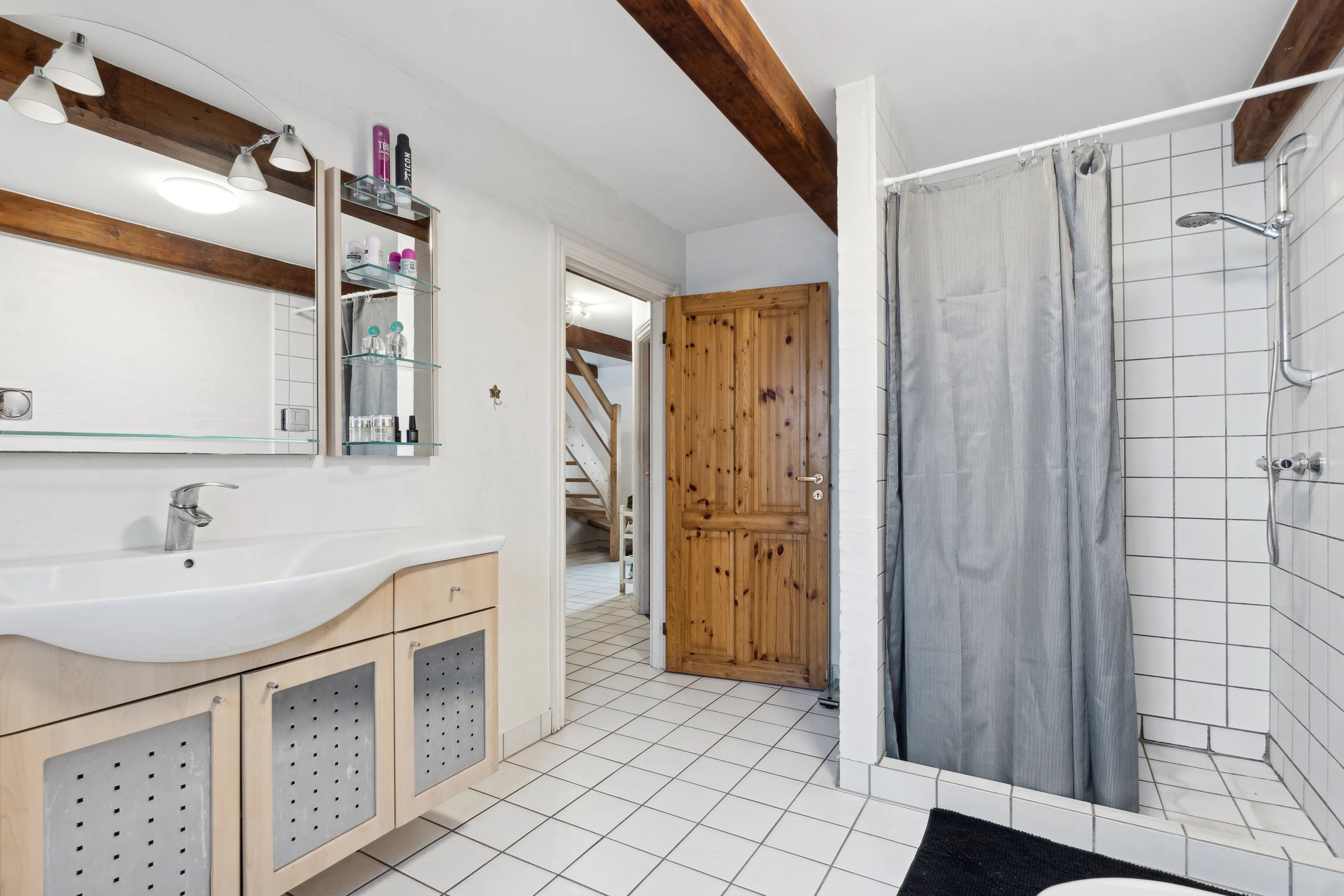 Fremhævet badeværelse billede i fuldskærmstilstand. Billede af Åbyvejen 45, 5881 Skårup Fyn