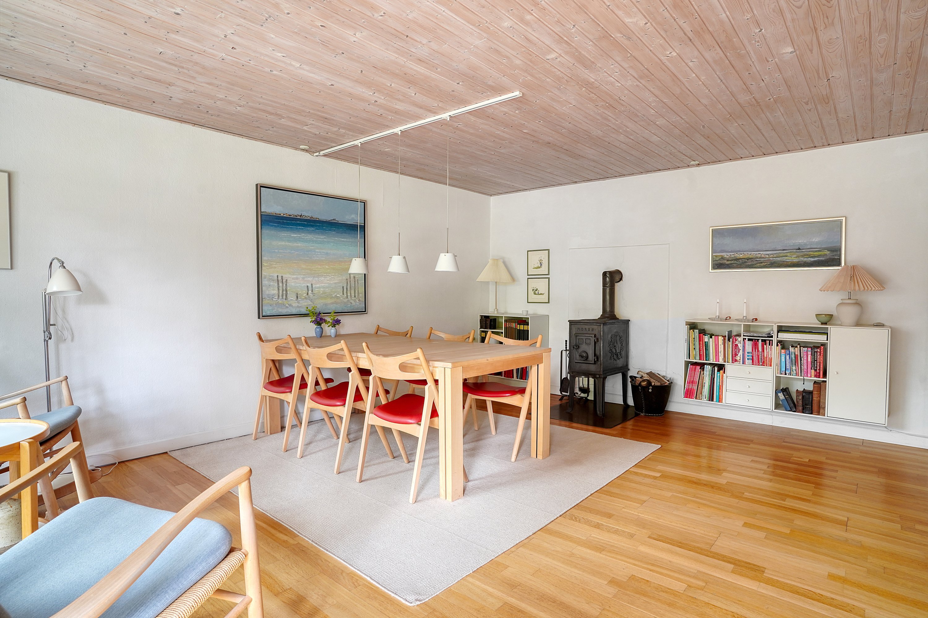 Fremhævet spisestue billede i fuldskærmstilstand. Billede af Gydeparken 8, Esbønderup, 3230 Græsted