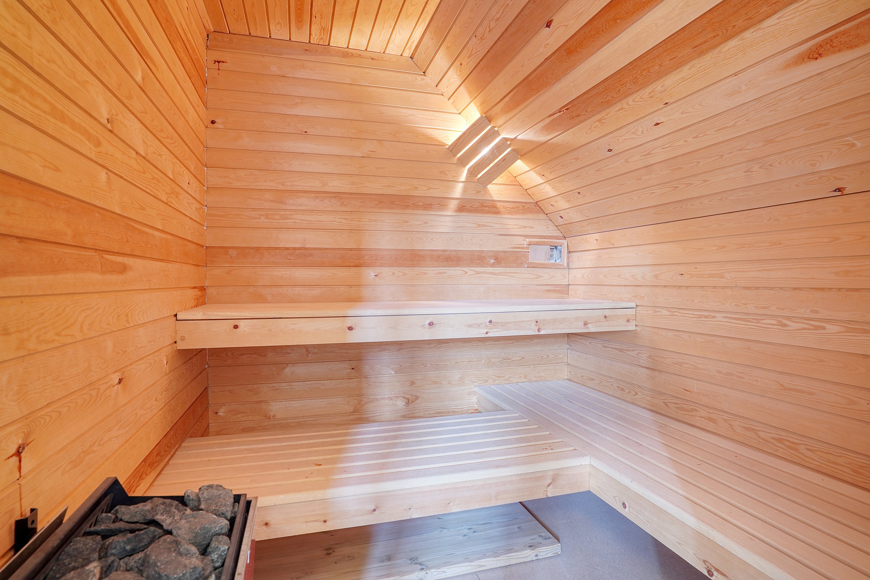 Fremhævet sauna billede i fuldskærmstilstand. Billede af Gydeparken 8, Esbønderup, 3230 Græsted