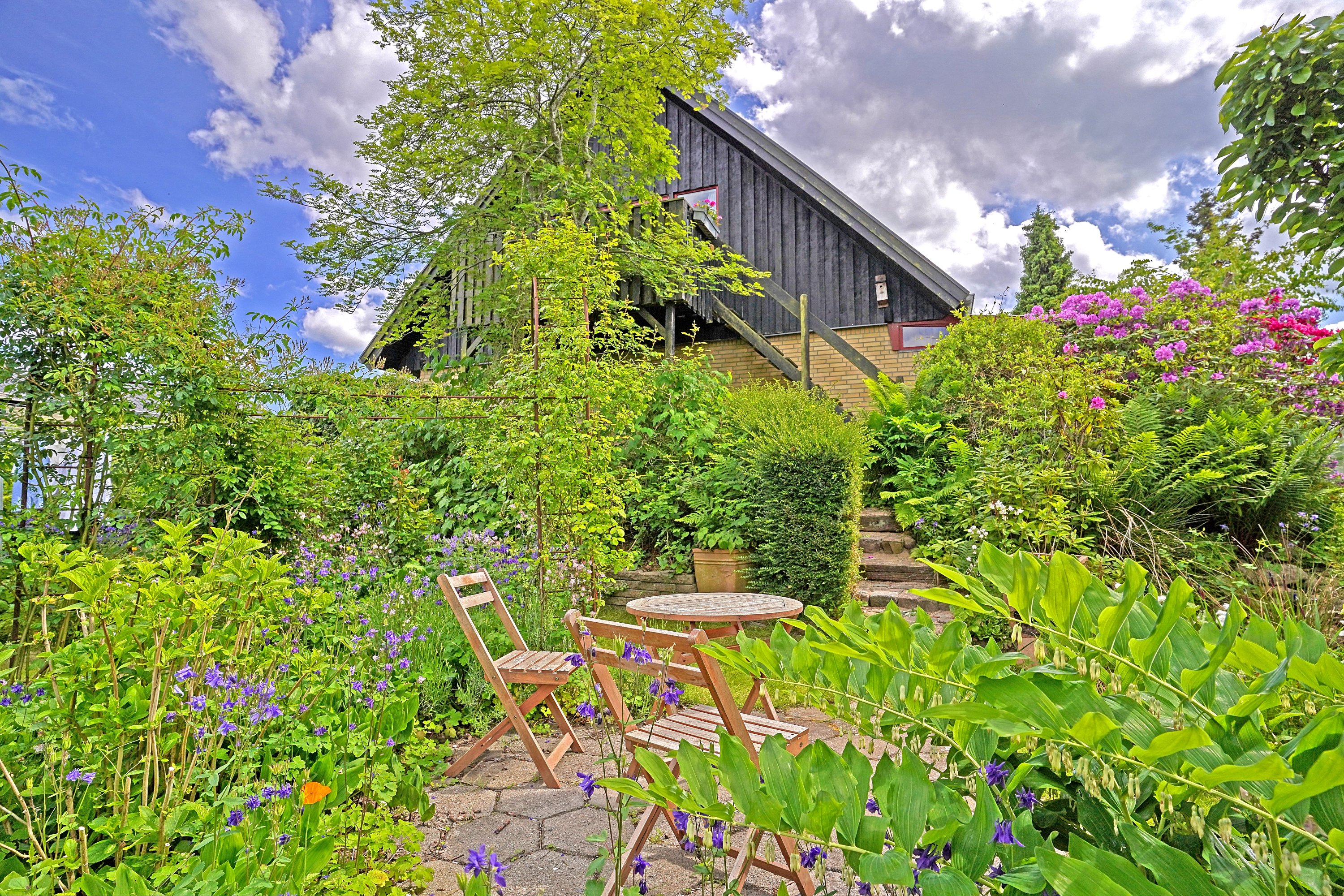 Fremhævet terrasse billede i fuldskærmstilstand. Billede af Gydeparken 8, Esbønderup, 3230 Græsted