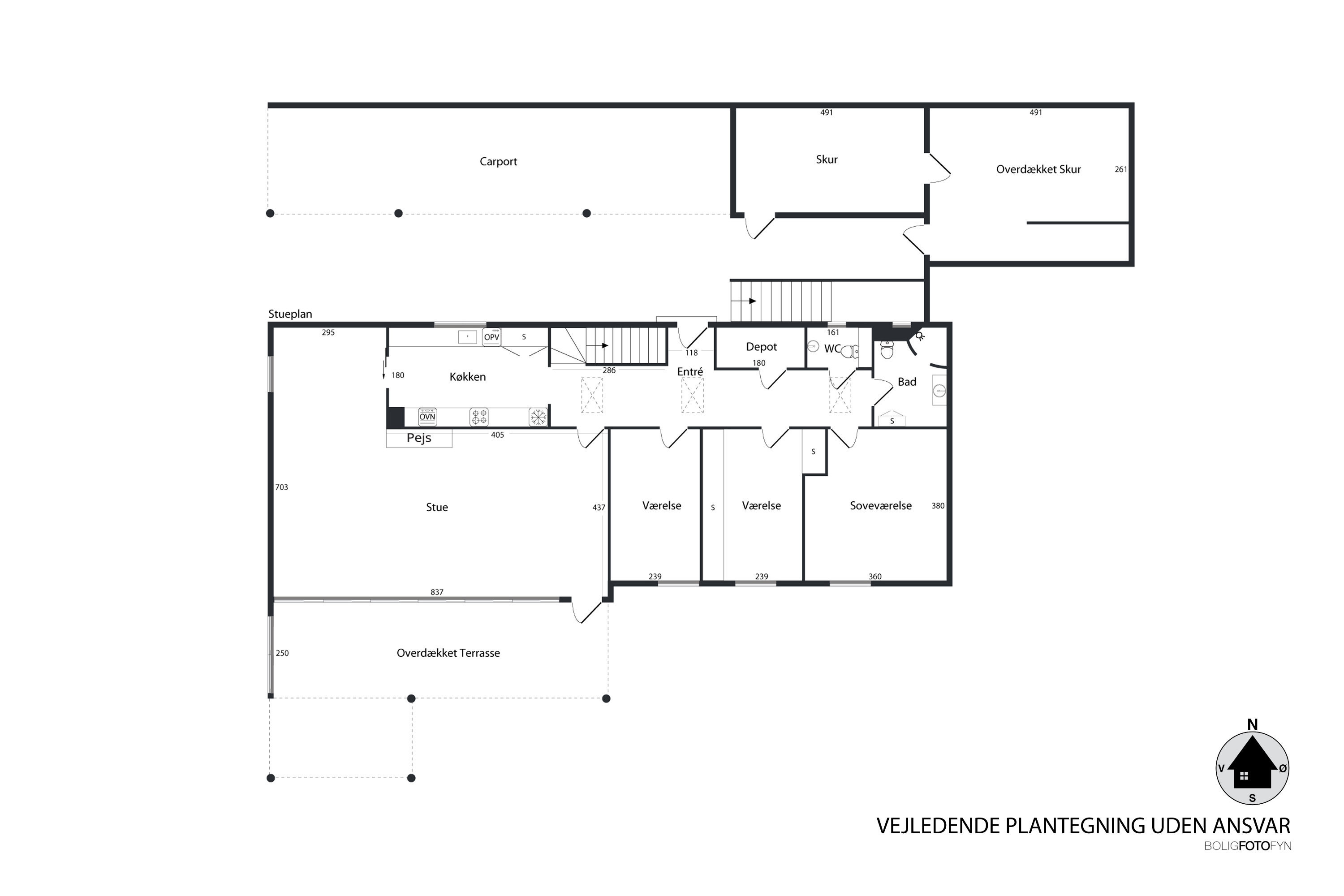 Plantegninger billede af Stensgårdvænget 18, 5230 Odense M