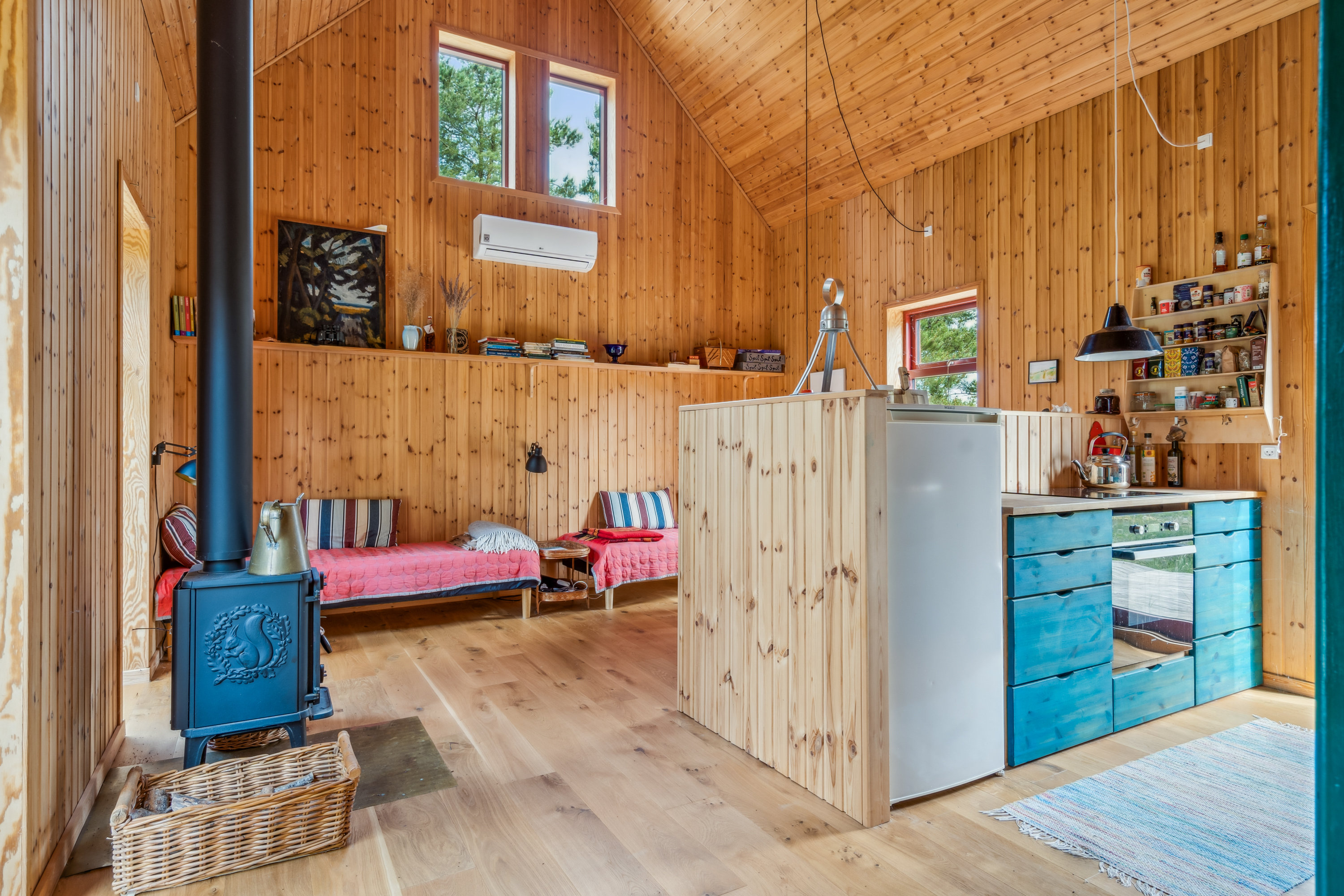 Fremhævet køkken billede i fuldskærmstilstand. Billede af Jenses Jolle 14, Nordmarken, 9940 Læsø