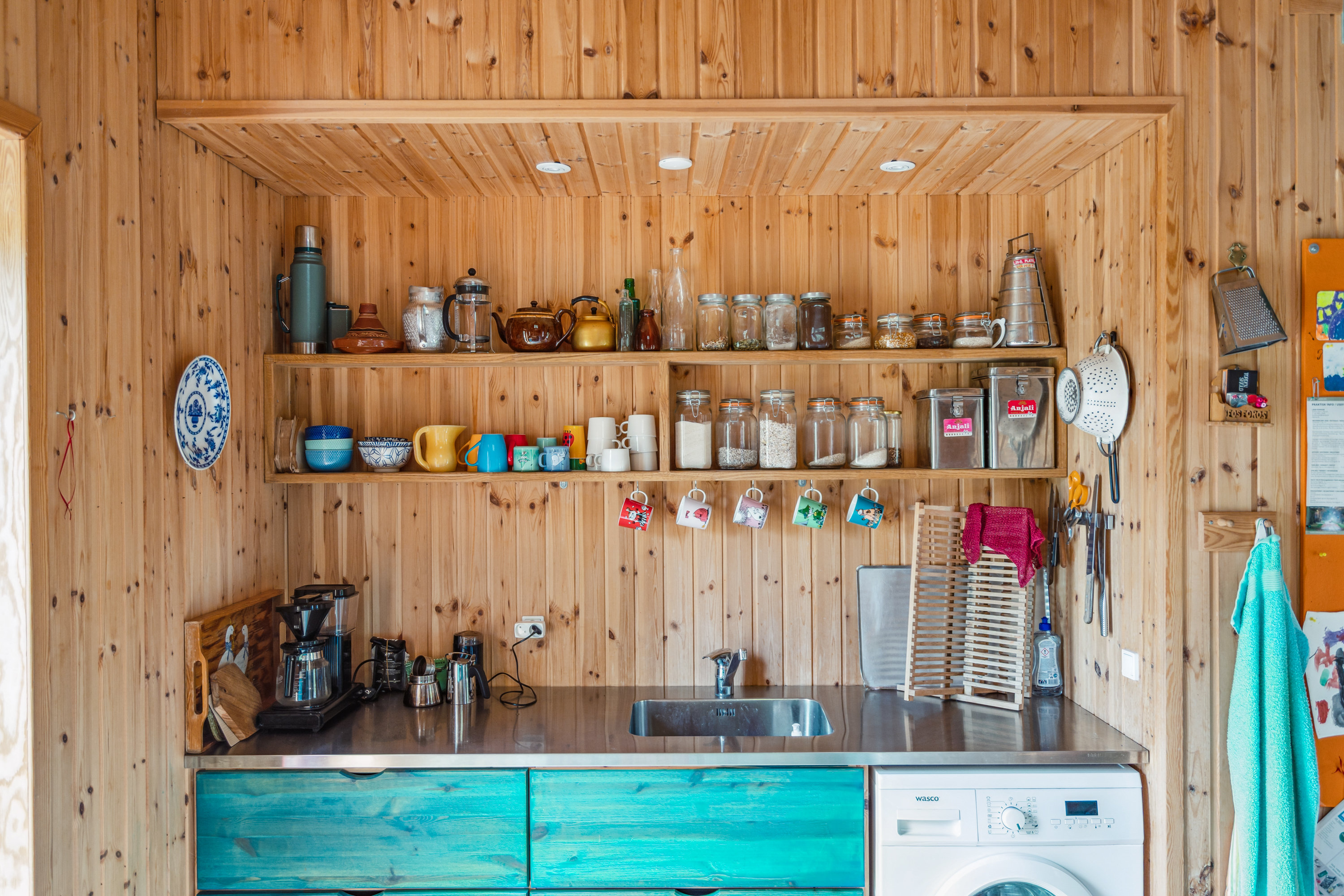 Fremhævet køkken billede i fuldskærmstilstand. Billede af Jenses Jolle 14, Nordmarken, 9940 Læsø