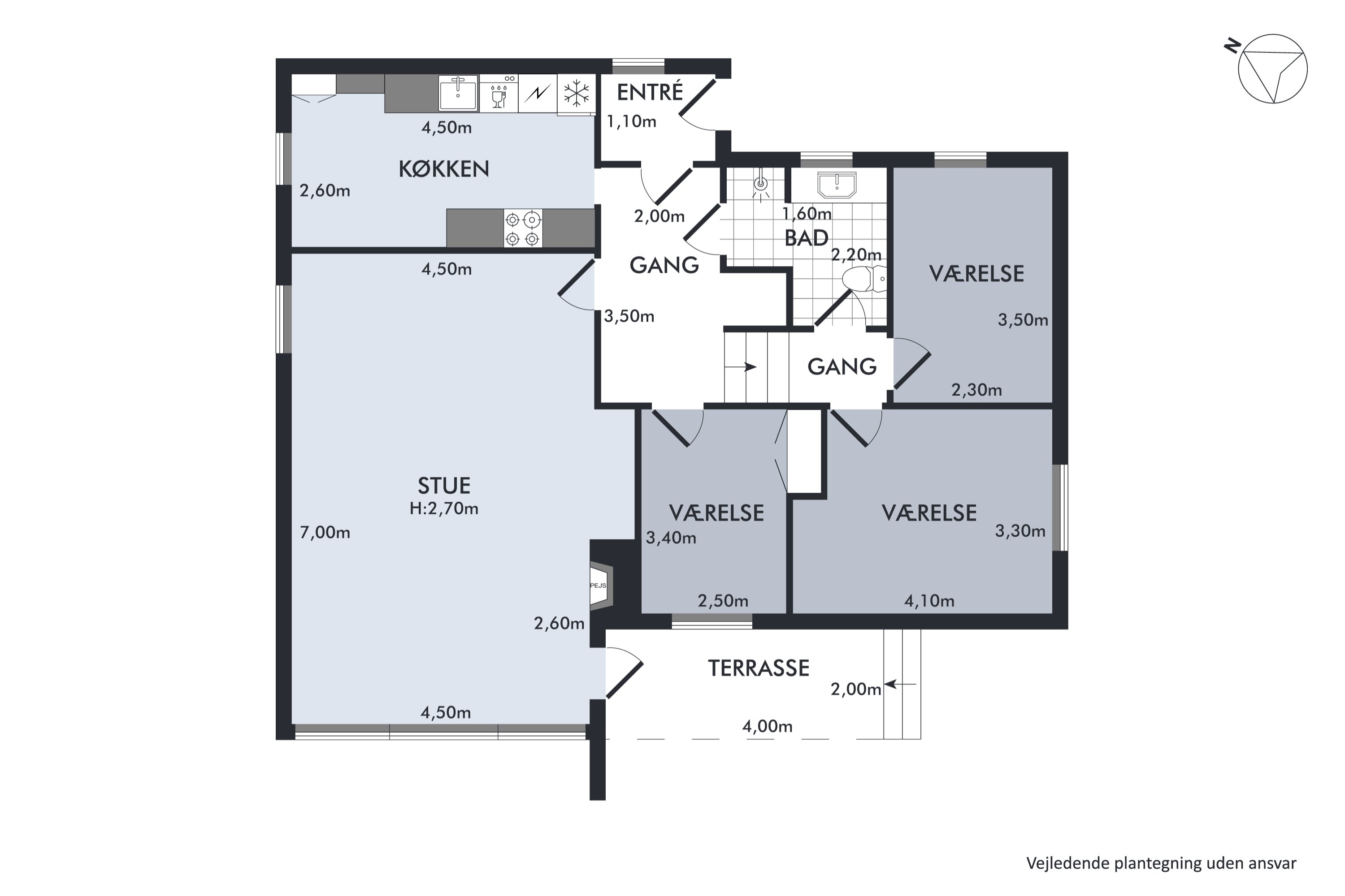 Plantegninger billede af Knæet 1, Vesterø Havn, 9940 Læsø