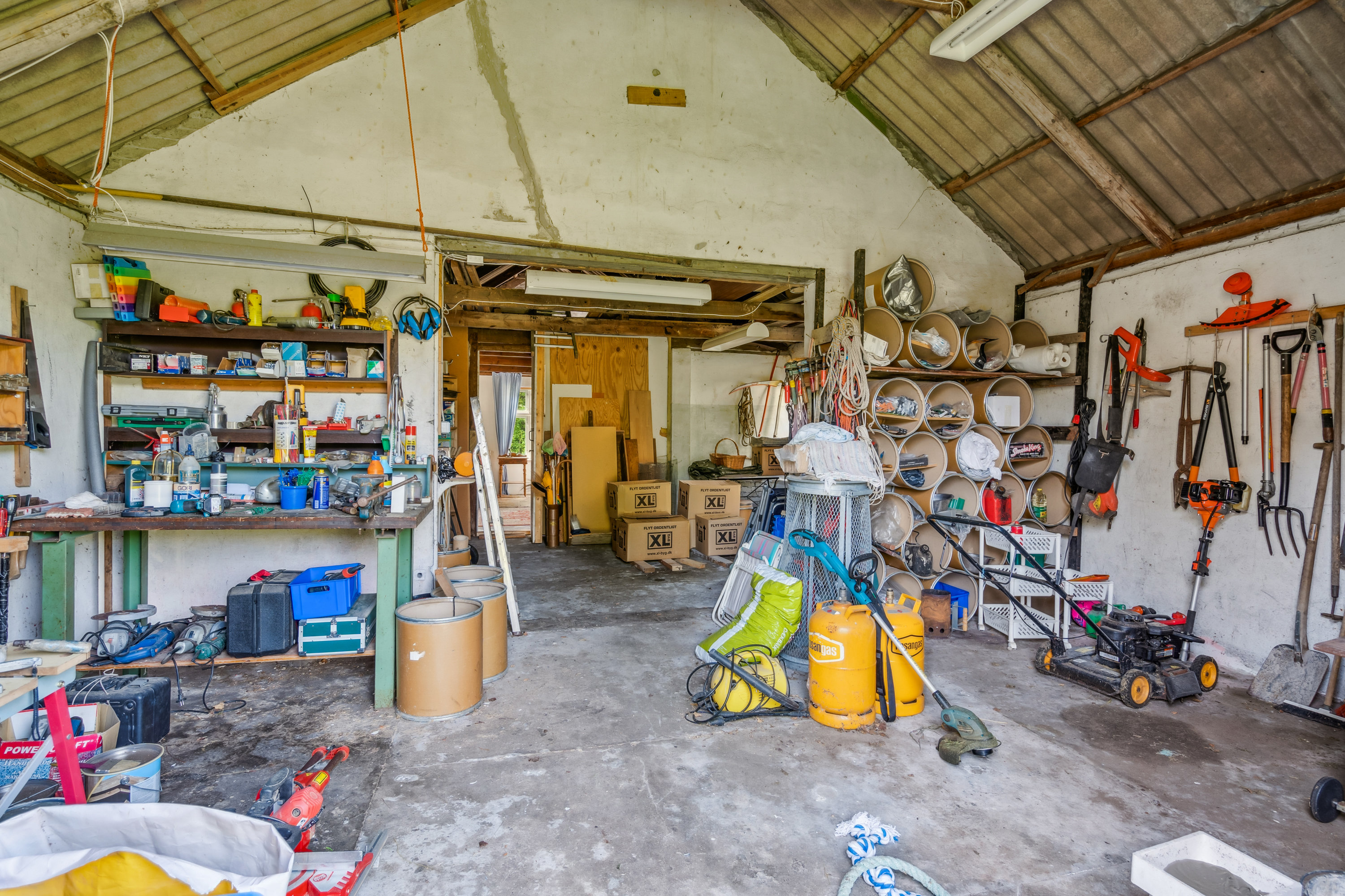 Fremhævet garage billede i fuldskærmstilstand. Billede af Østerbyvejen 78, Østerby, 9940 Læsø