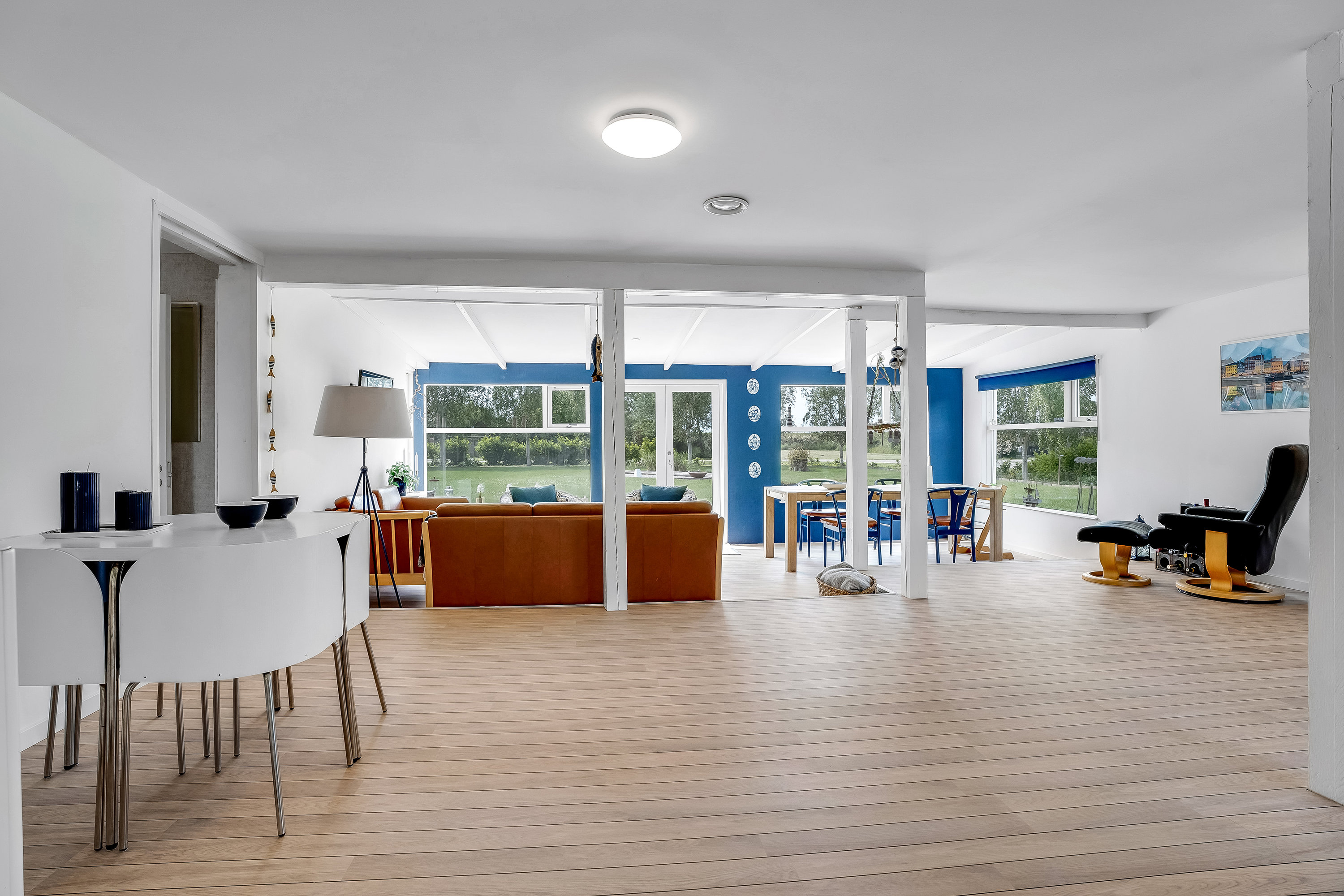 Fremhævet stue billede i fuldskærmstilstand. Billede af Gyldenbjergvej 29, Sdr Egebølle, 4983 Dannemare