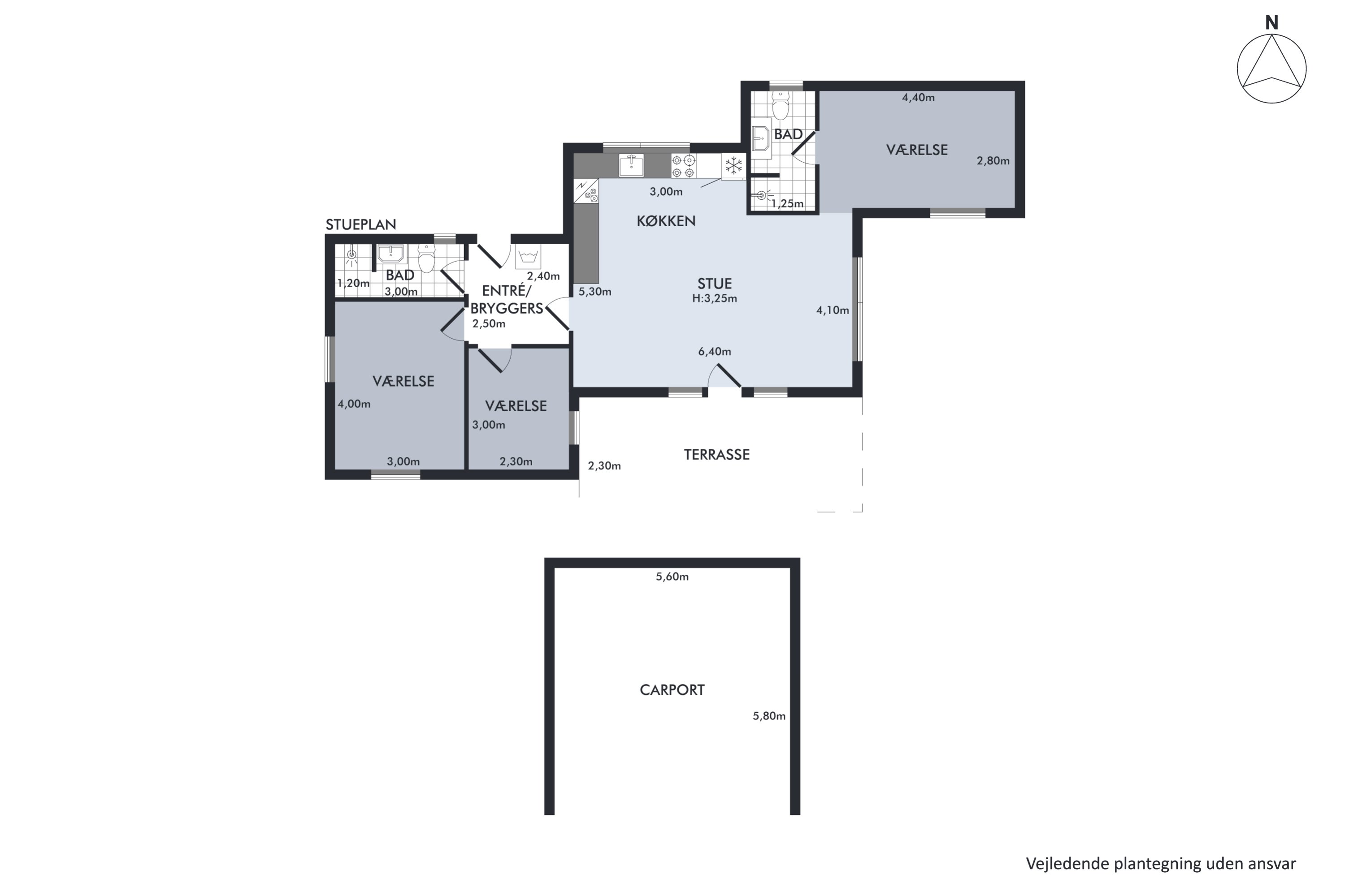 Plantegninger billede af Østerbyvejen 62, Østerby, 9940 Læsø