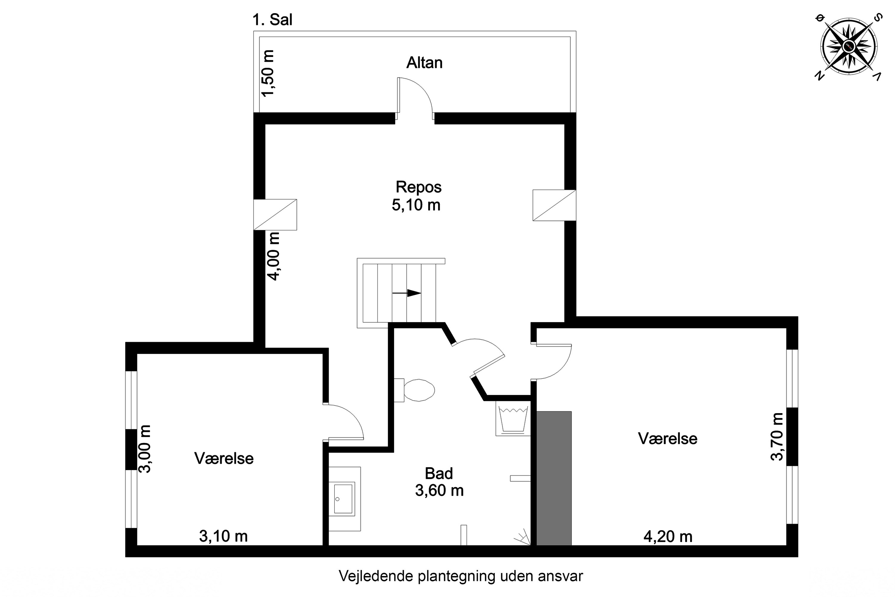 Plantegninger billede af Østergade 16, 5881 Skårup Fyn