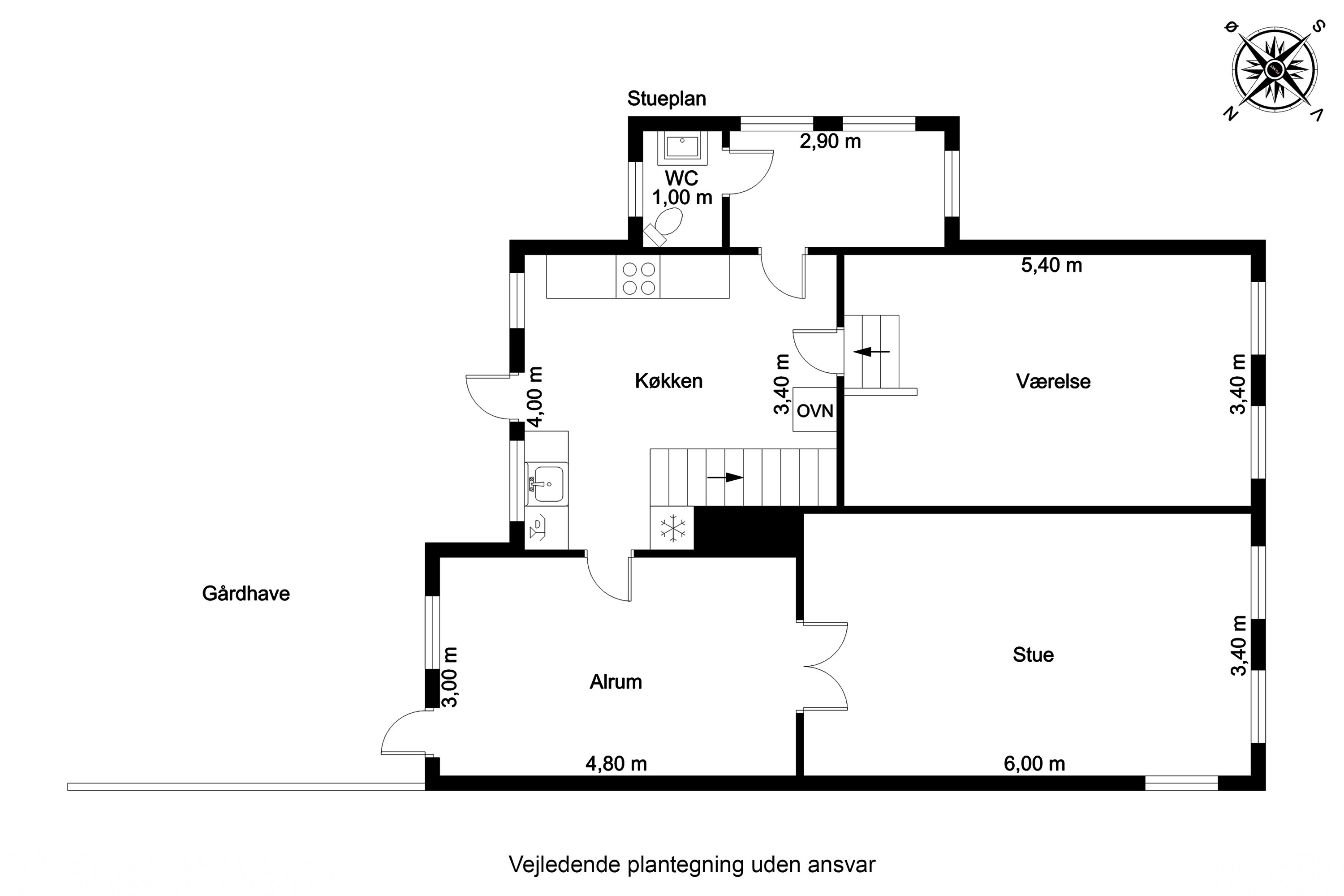 Plantegninger billede af Østergade 16, 5881 Skårup Fyn