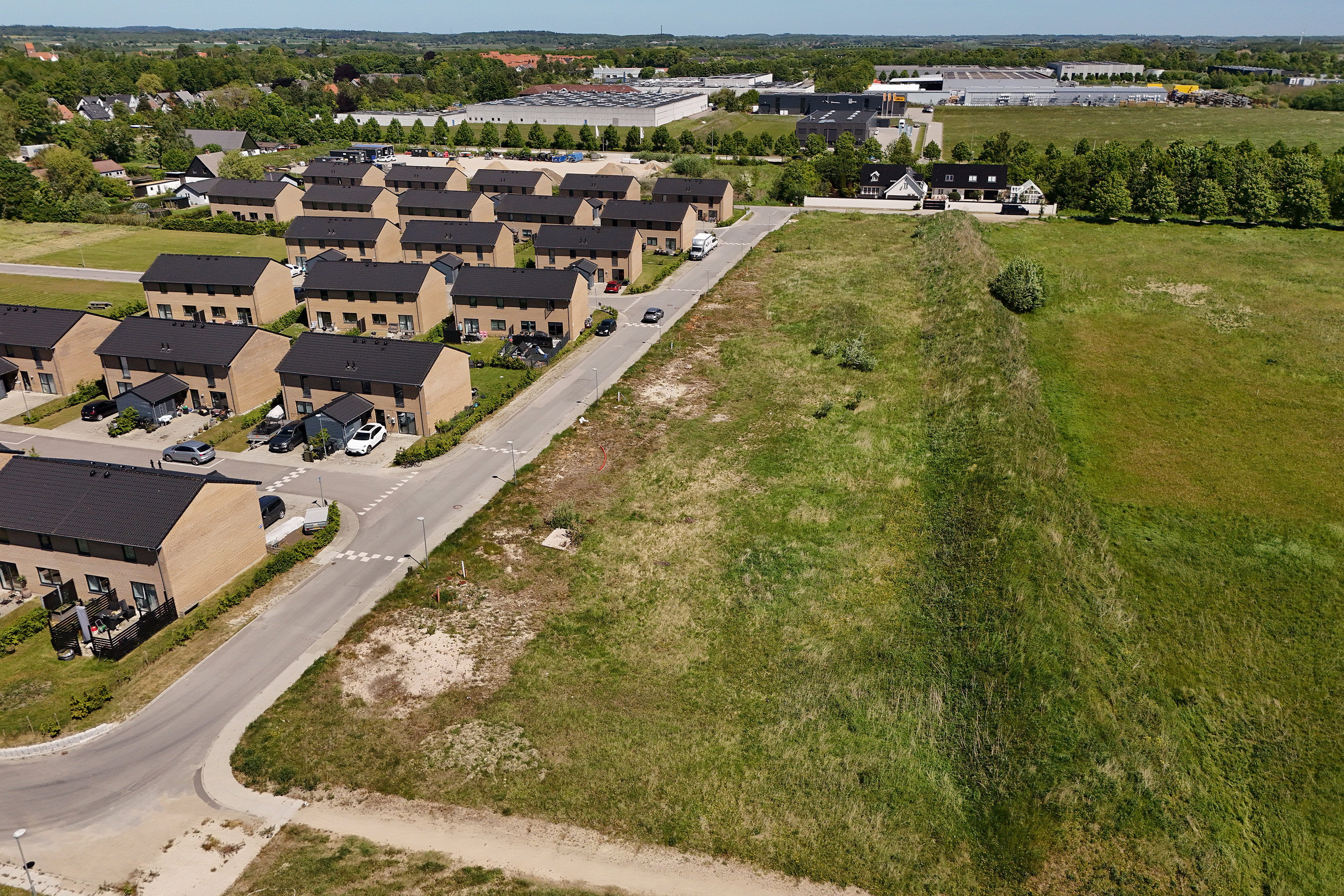 Fremhævet grund billede i fuldskærmstilstand. Billede af Letsborgvej 118, Benløse, 4100 Ringsted