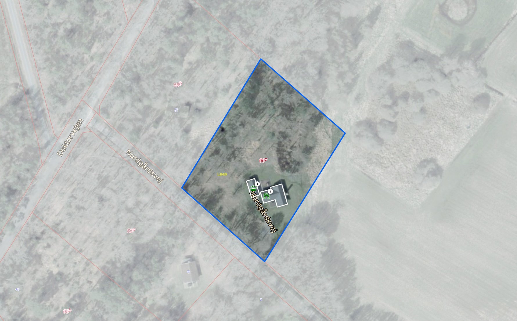 Fremhævet  billede i fuldskærmstilstand. Billede af Nordgårdsvej 1, Byrum, 9940 Læsø