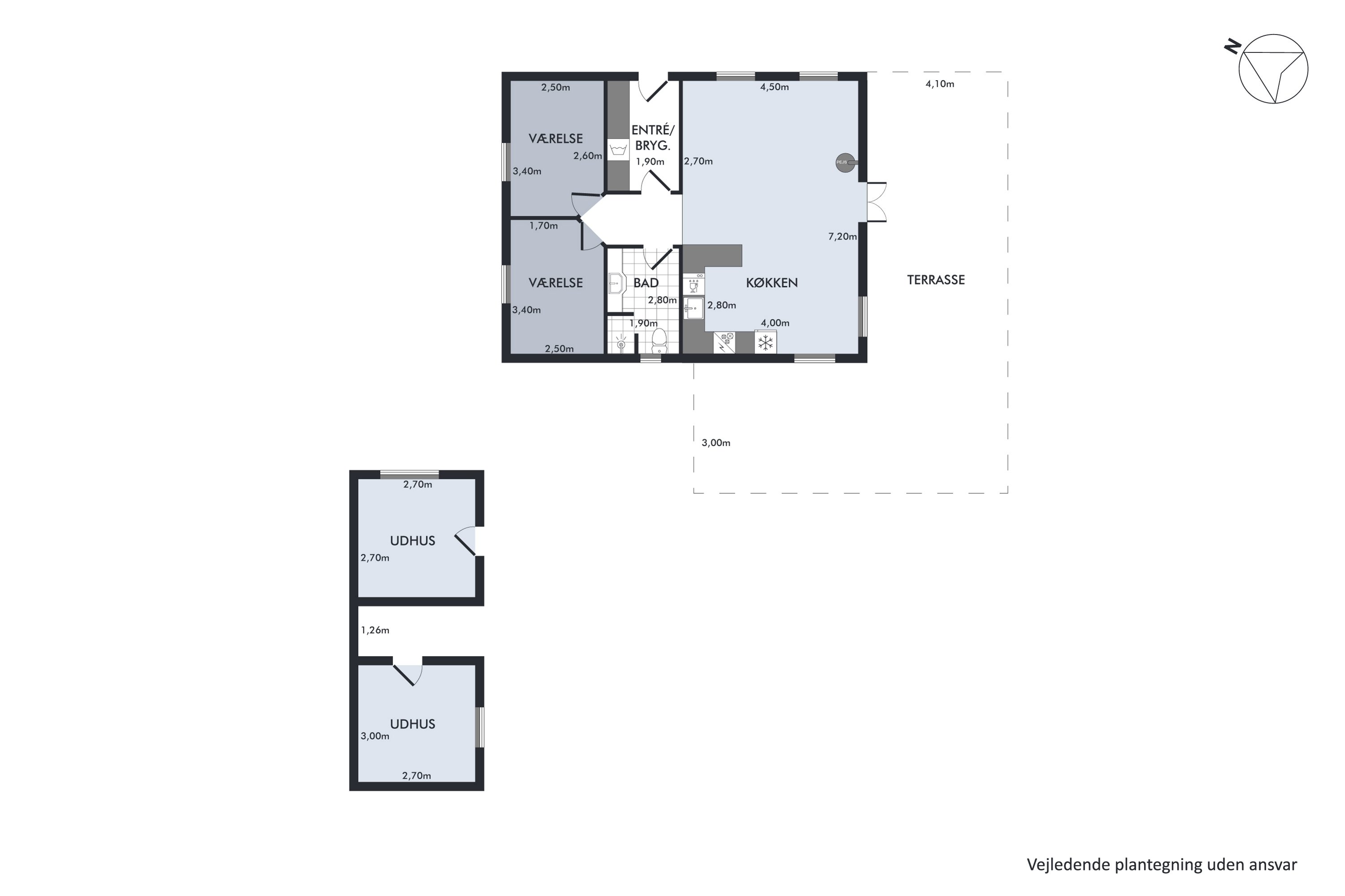 Plantegninger billede af Irisvej 4, Østerby, 9940 Læsø