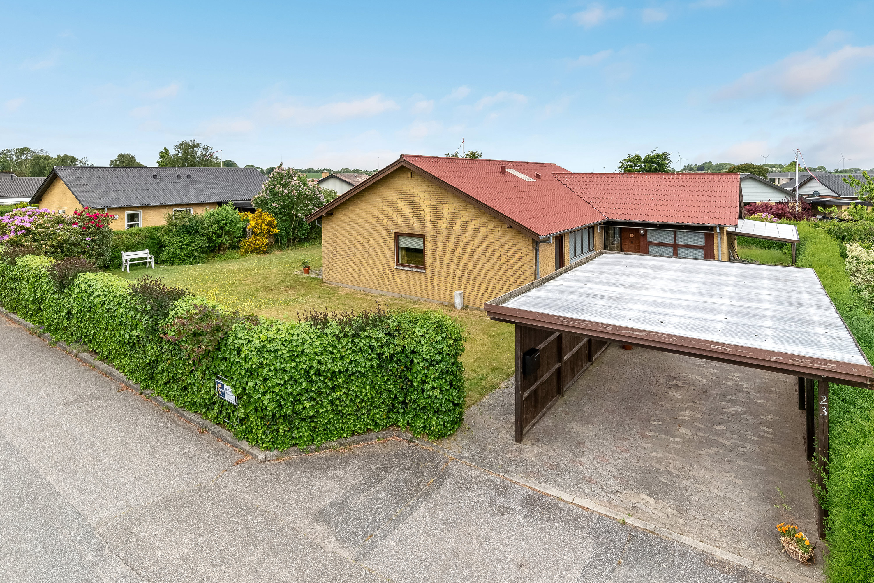 Miniaturebillede 1: ejendommen. Billede af Kongehøjen 23, Hornshøj, 7500 Holstebro