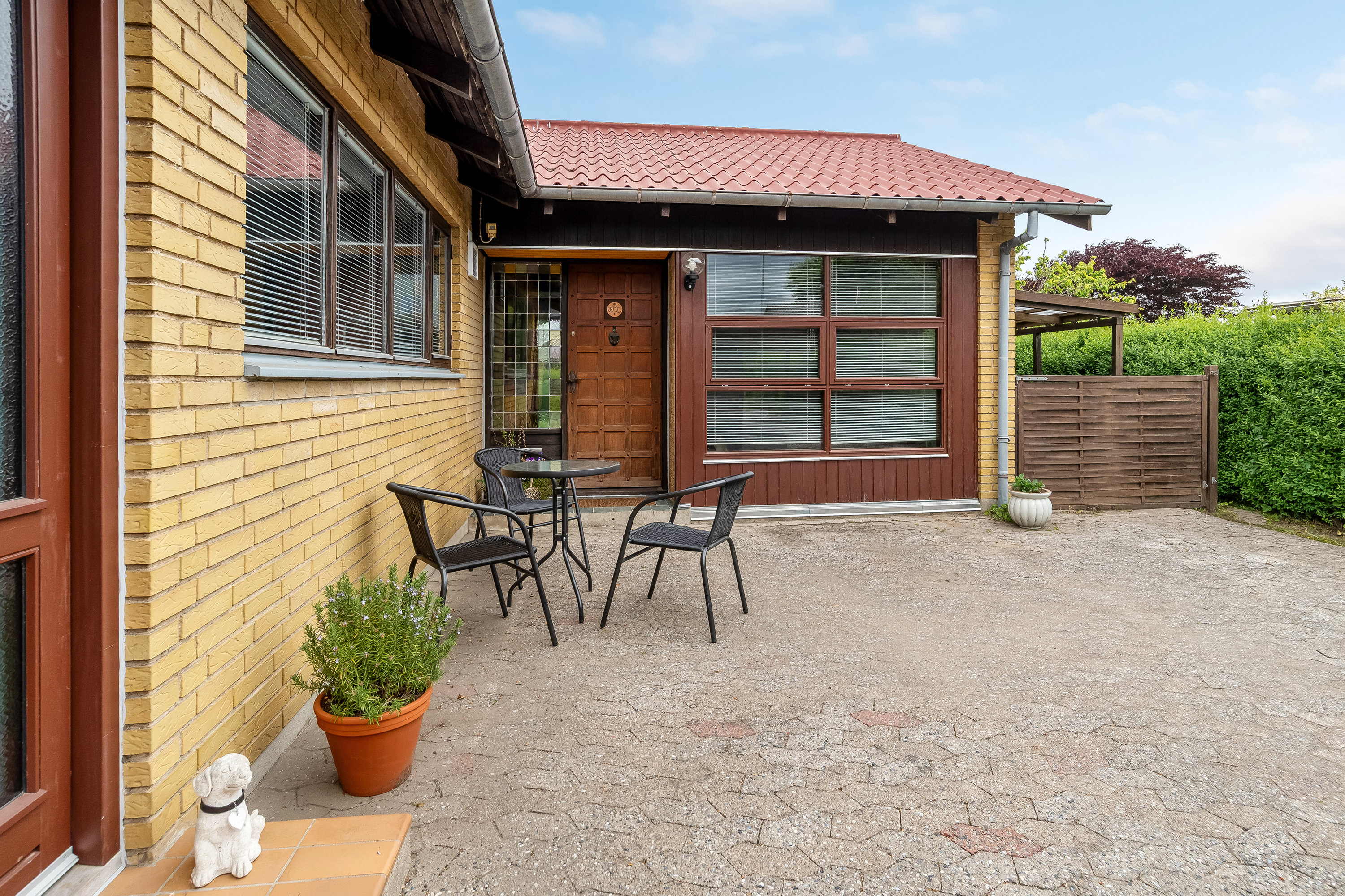 Fremhævet terrasse billede i fuldskærmstilstand. Billede af Kongehøjen 23, Hornshøj, 7500 Holstebro