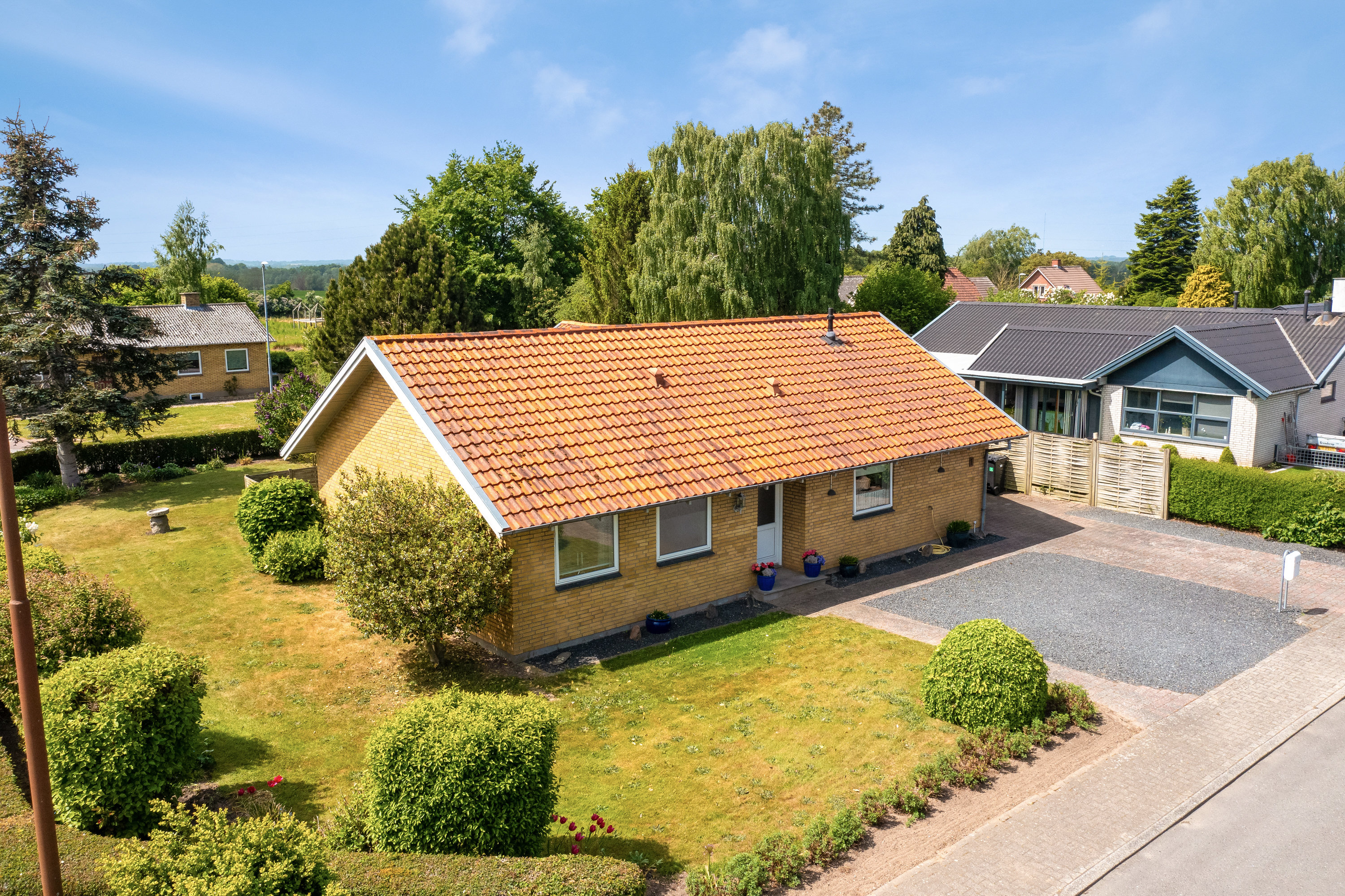 Miniaturebillede 1: facade. Billede af Broholmvej 1, Allested-Vejle, 5672 Broby