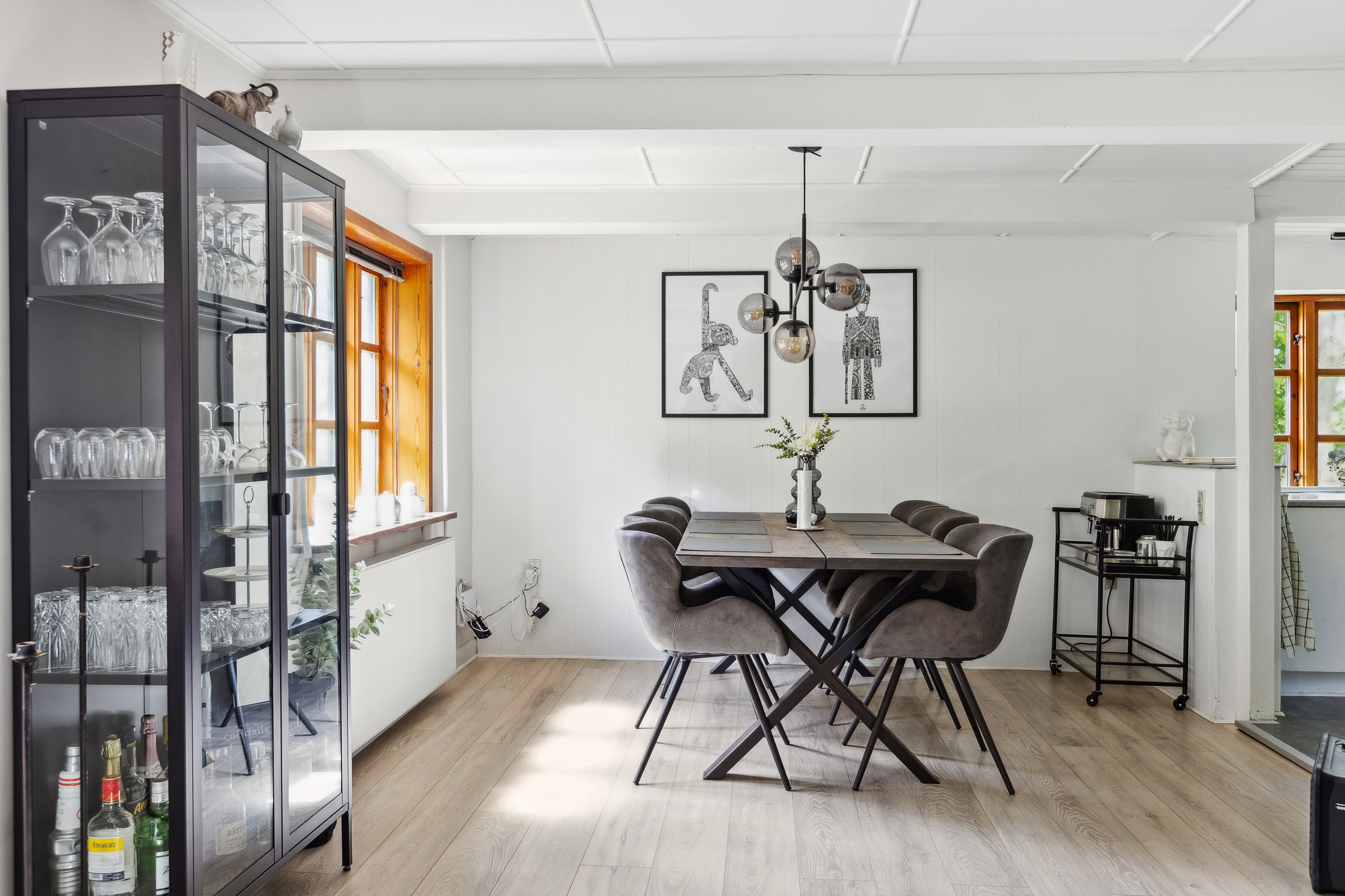 Fremhævet spisestue billede i fuldskærmstilstand. Billede af Lamdrupvej 7, 5854 Gislev