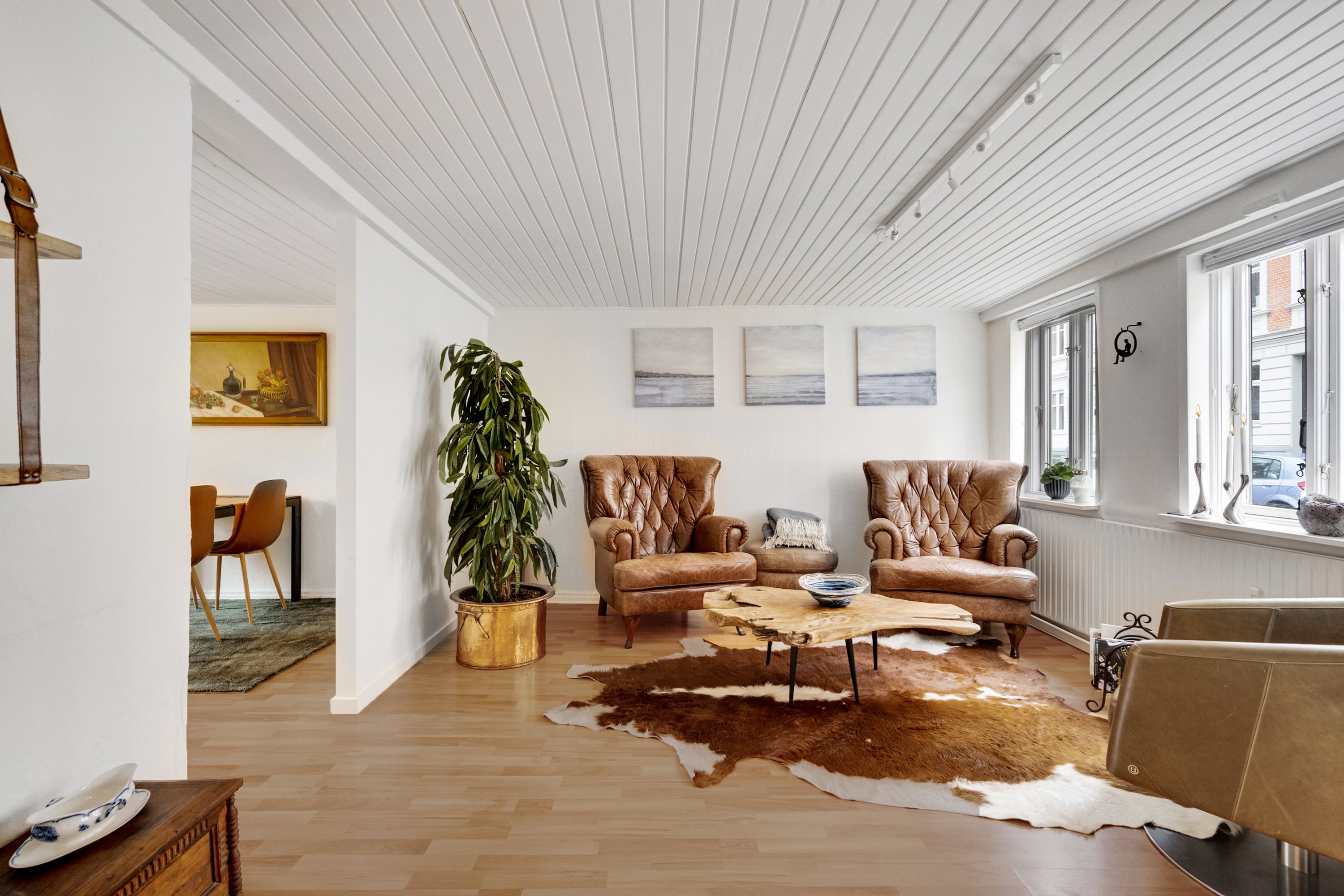 Fremhævet stue billede i fuldskærmstilstand. Billede af Løkkegade 29, 9000 Aalborg