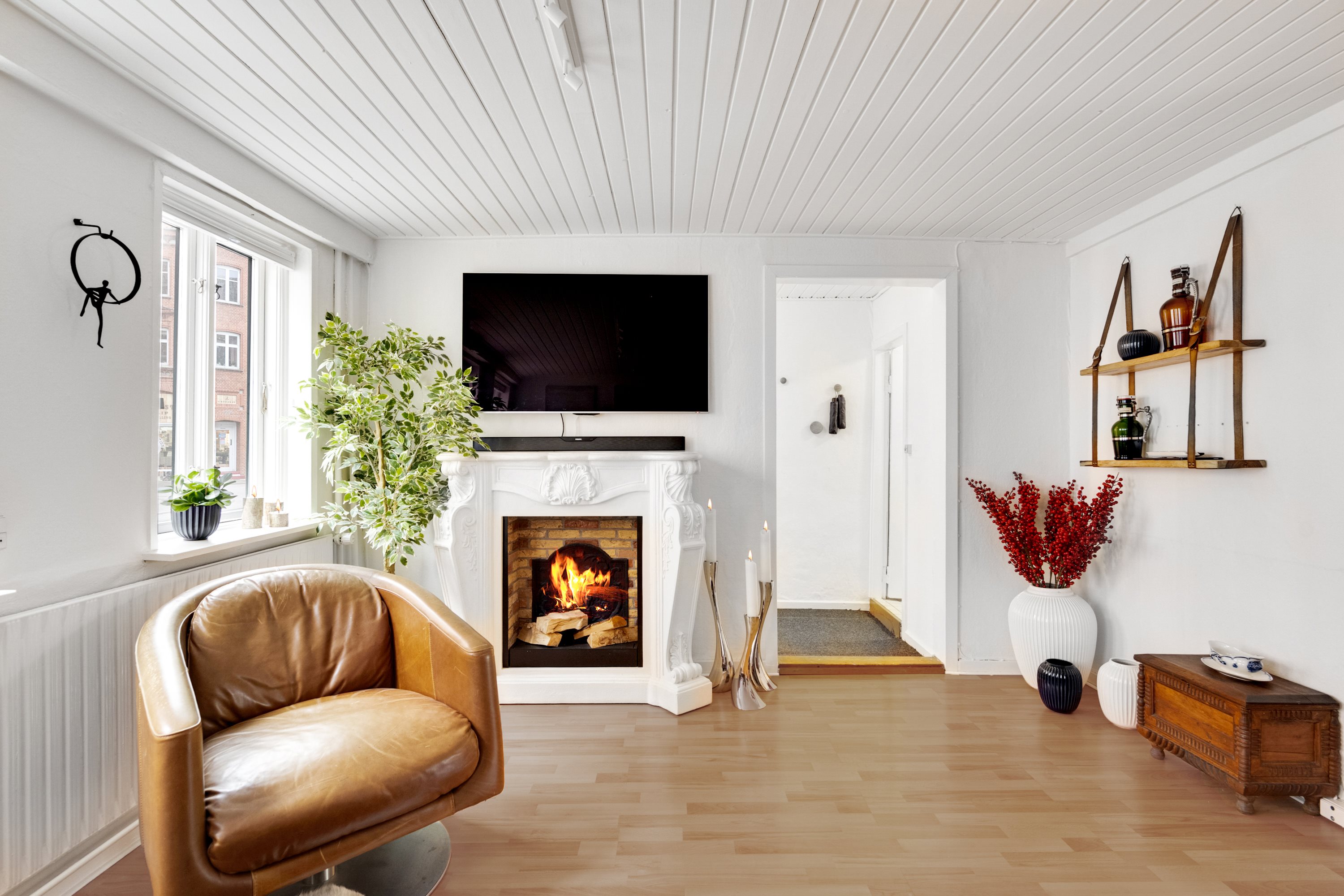 Fremhævet stue billede i fuldskærmstilstand. Billede af Løkkegade 29, 9000 Aalborg