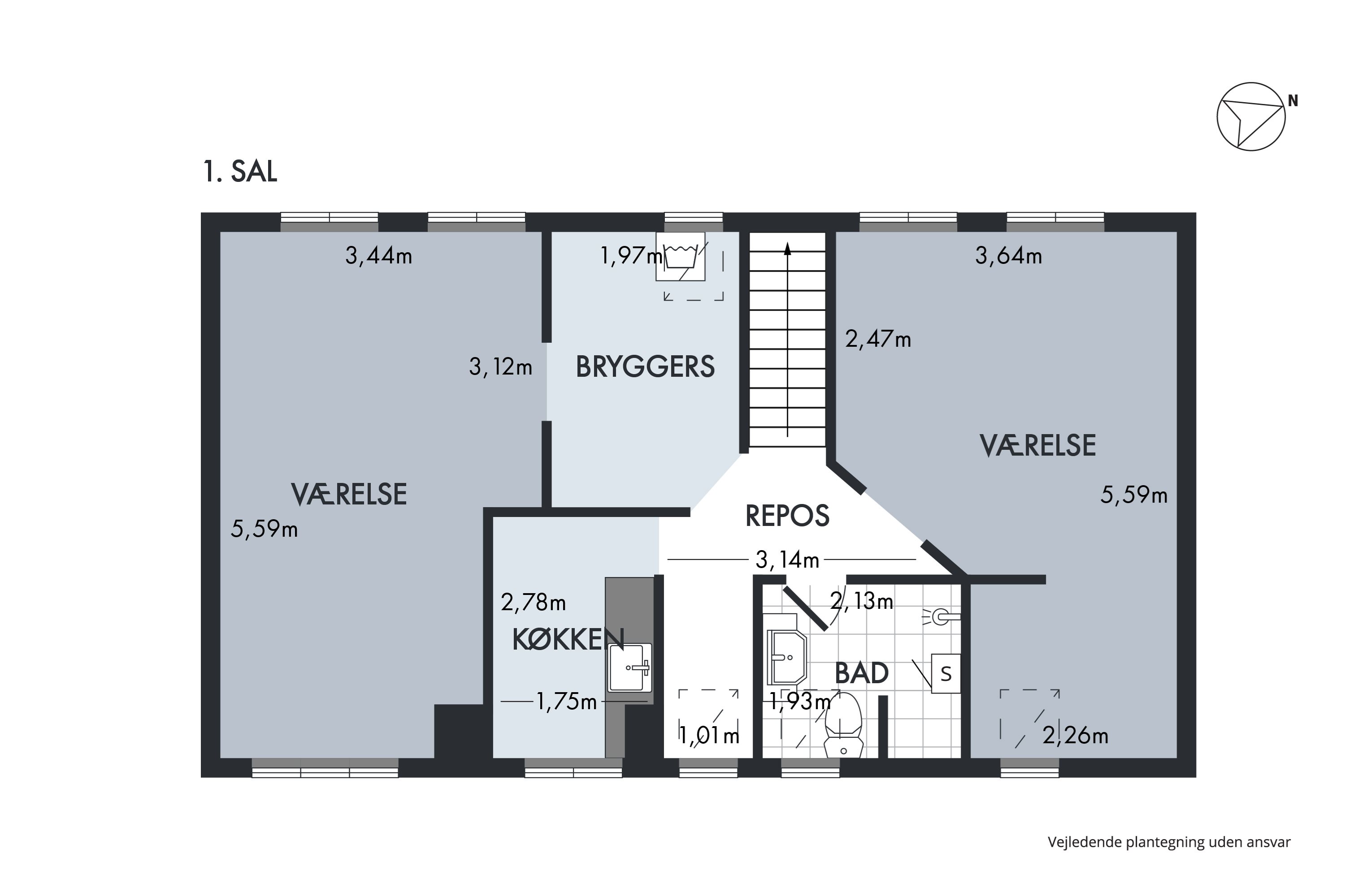 Plantegninger billede af Løkkegade 29, 9000 Aalborg