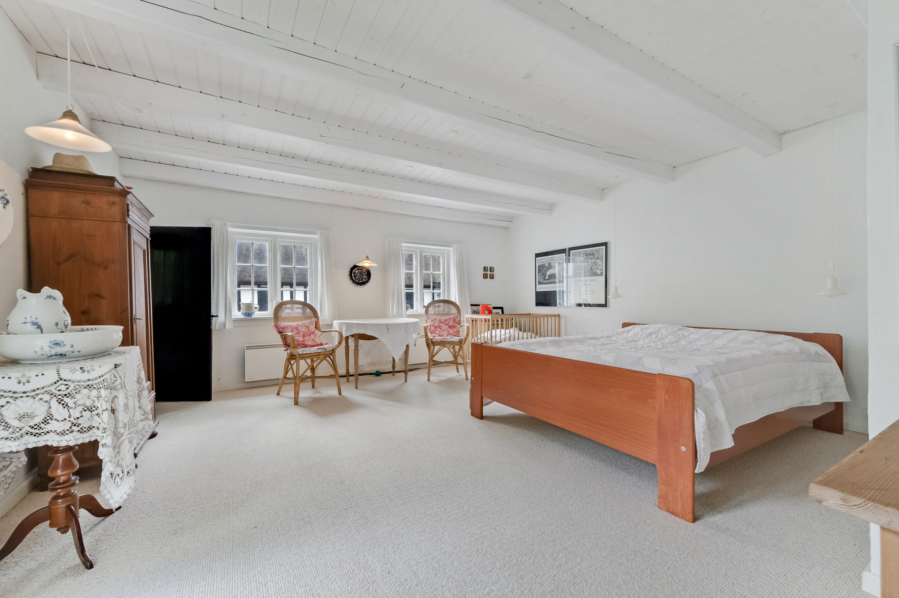 Fremhævet soveværelse billede i fuldskærmstilstand. Billede af Grave Banke 7, Strandby Mk, 5683 Haarby