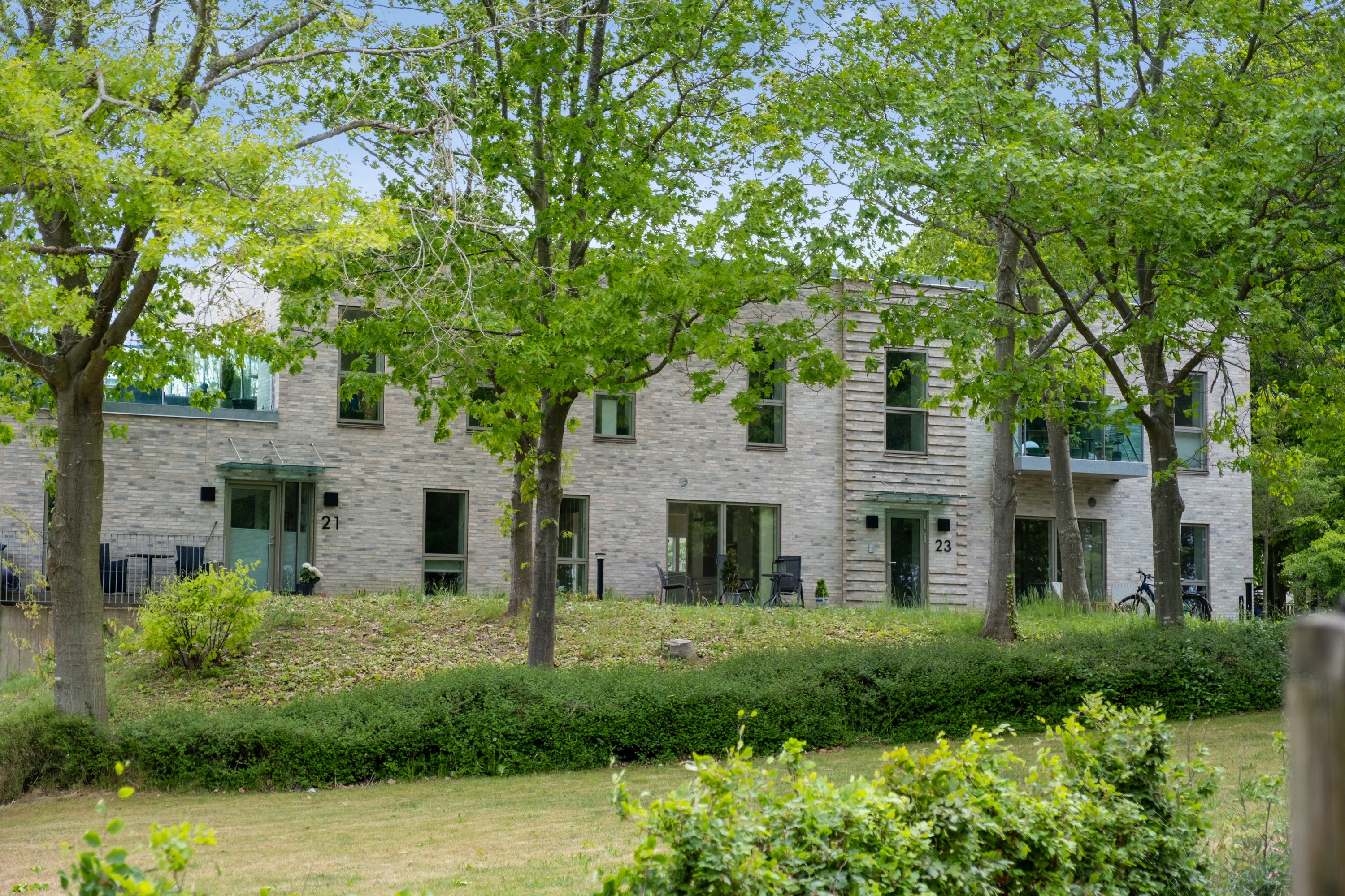 Ejerlejlighed: Facade på Ved Klinten 23, st.. tv., 5800 Nyborg