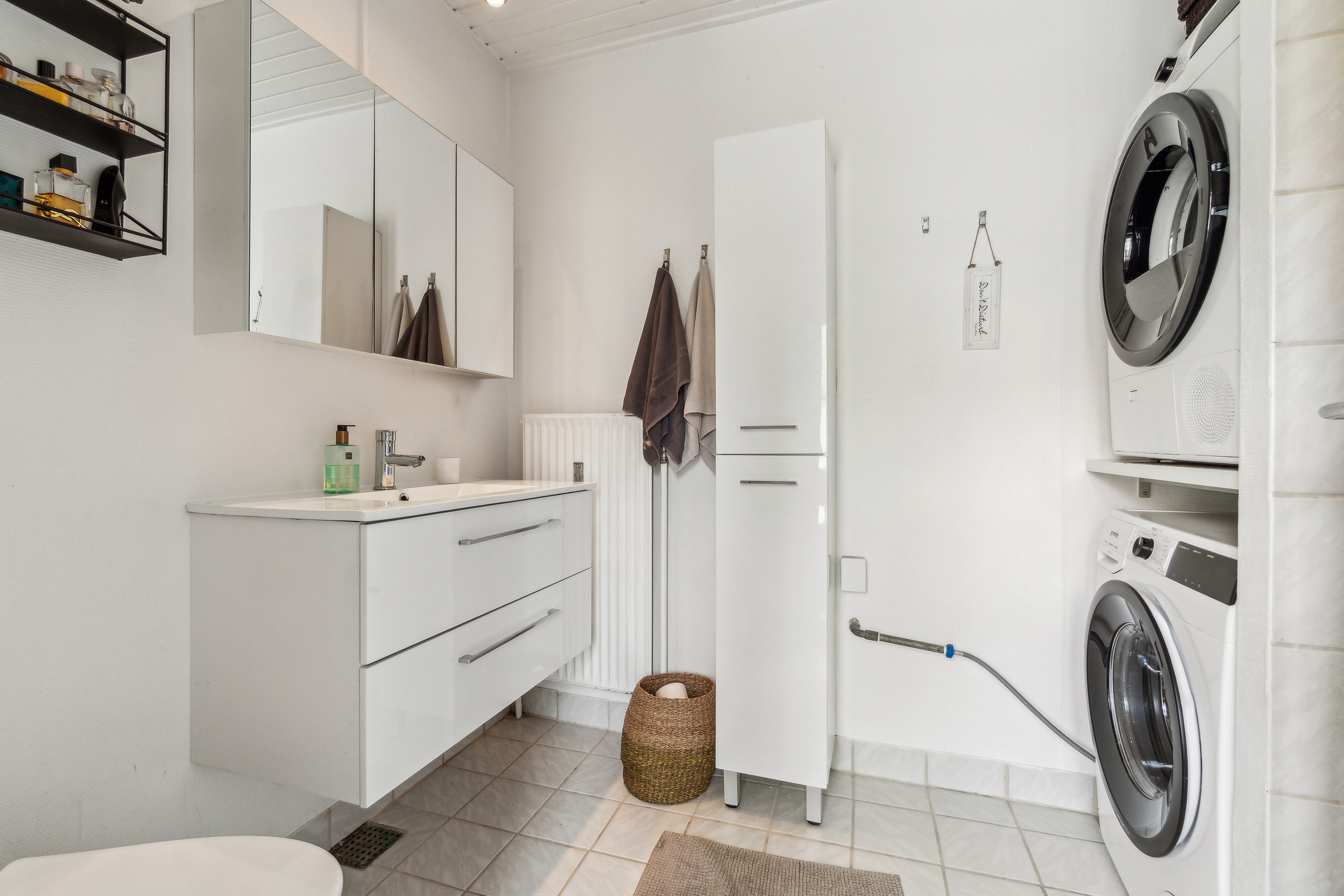 Fremhævet badeværelse billede i fuldskærmstilstand. Billede af Dragsbæk Fjordvej 1B, 7700 Thisted