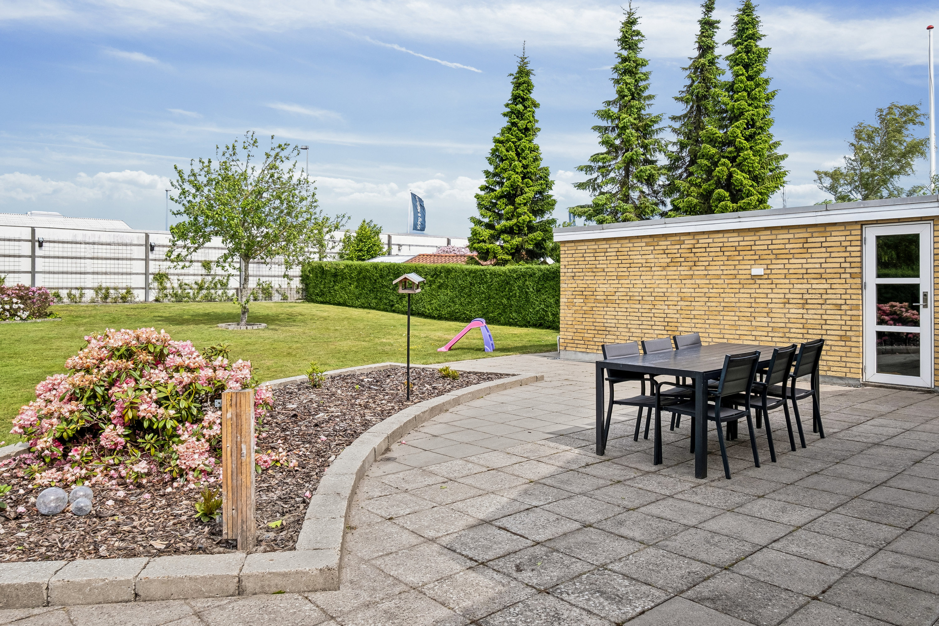 Fremhævet terrasse billede i fuldskærmstilstand. Billede af Majalle 18, Torsted, 8700 Horsens