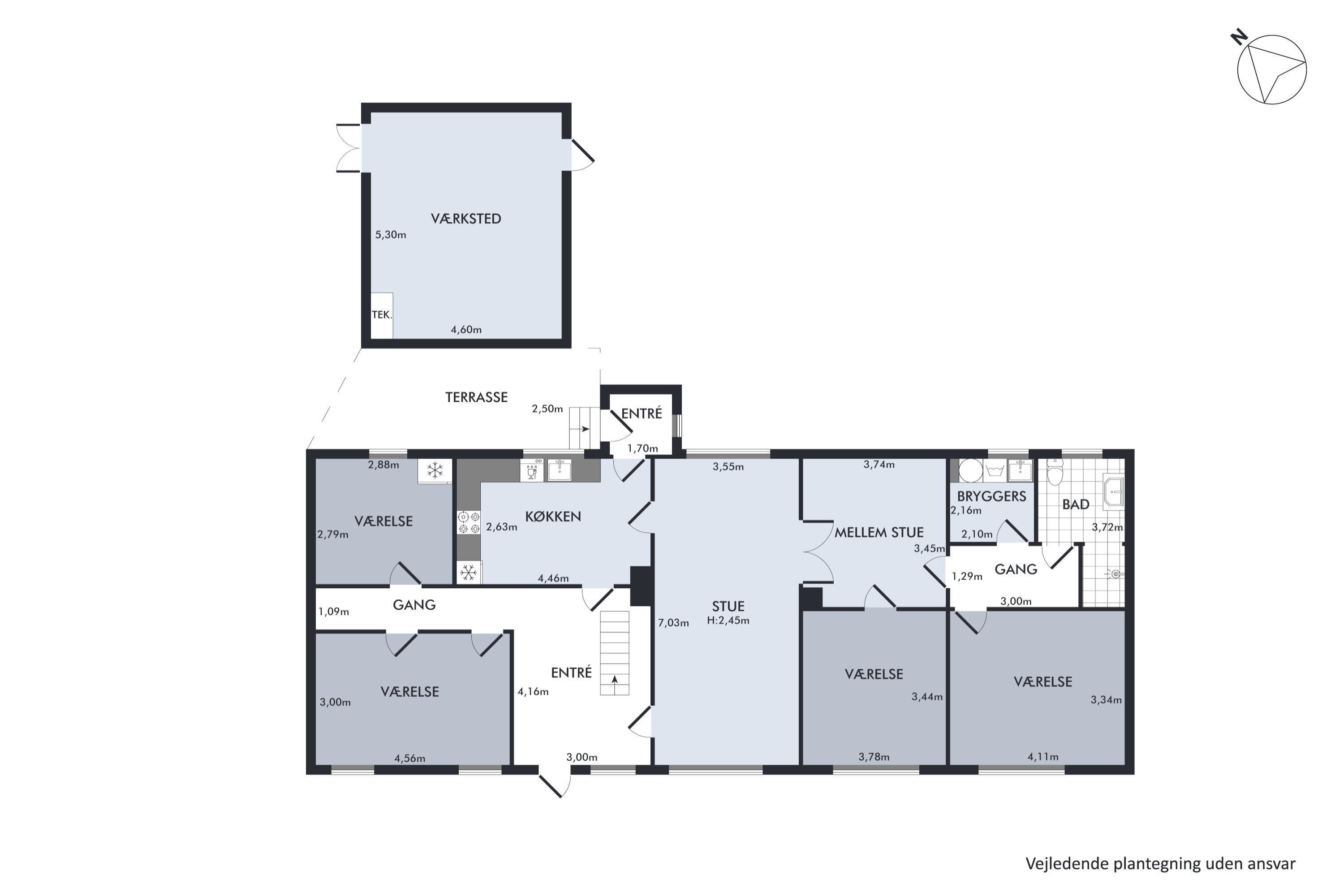 Plantegninger billede af Sønderødvej 29, Tågerup, 4291 Ruds Vedby