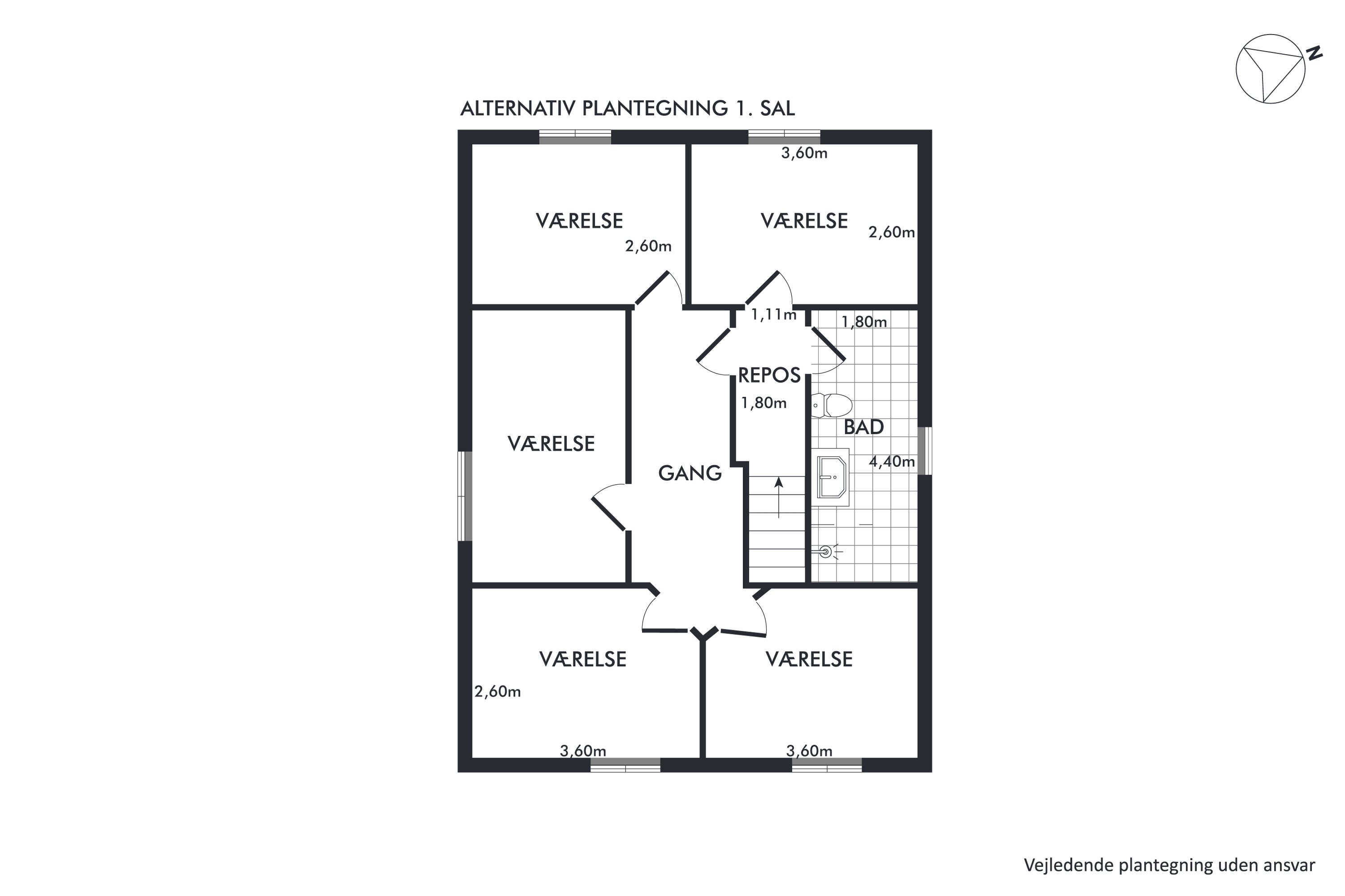 Plantegninger billede af Pilevej 6A, 3220 Tisvildeleje