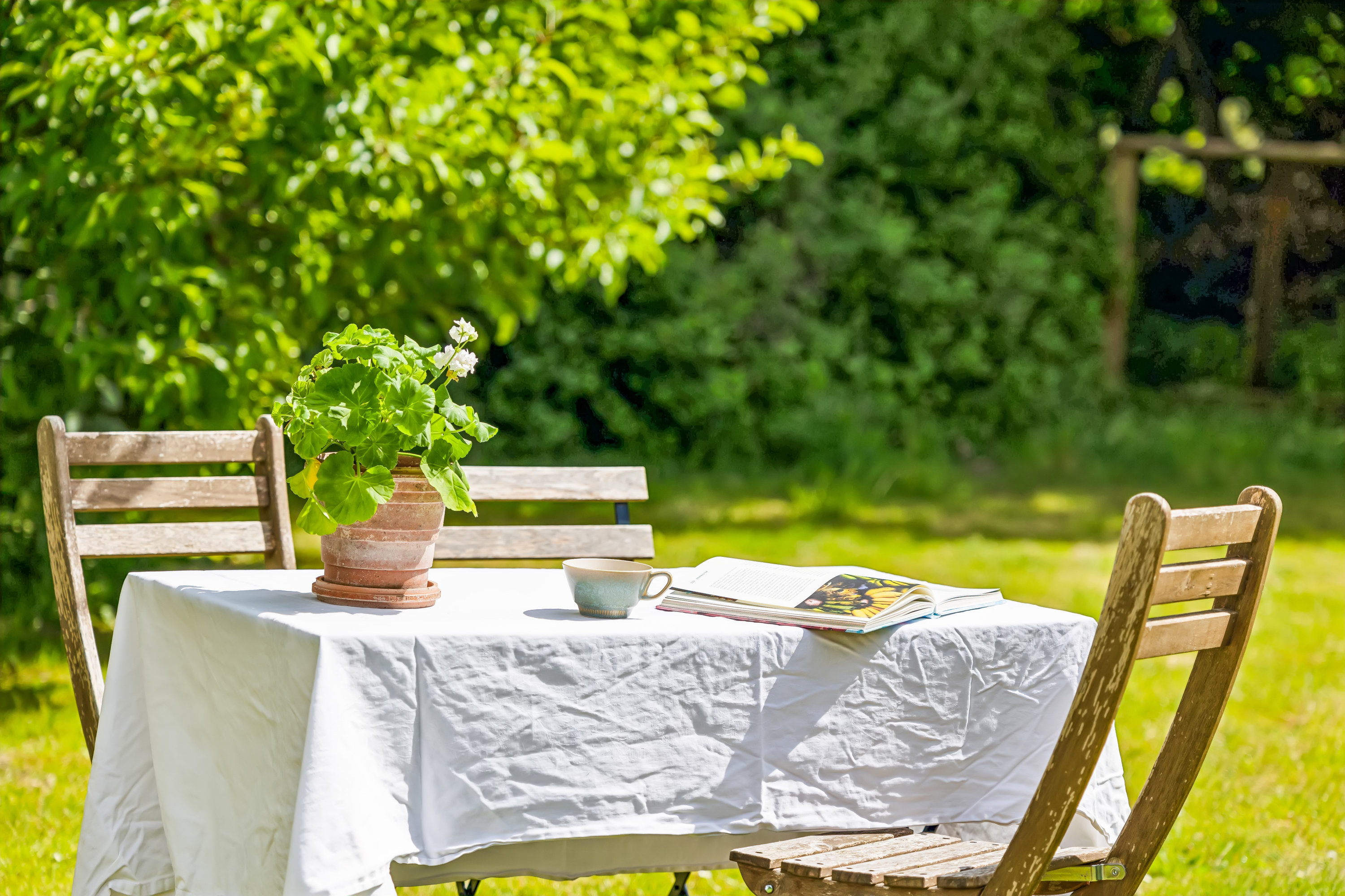 Fremhævet terrasse billede i fuldskærmstilstand. Billede af Sønderødvej 29, Tågerup, 4291 Ruds Vedby