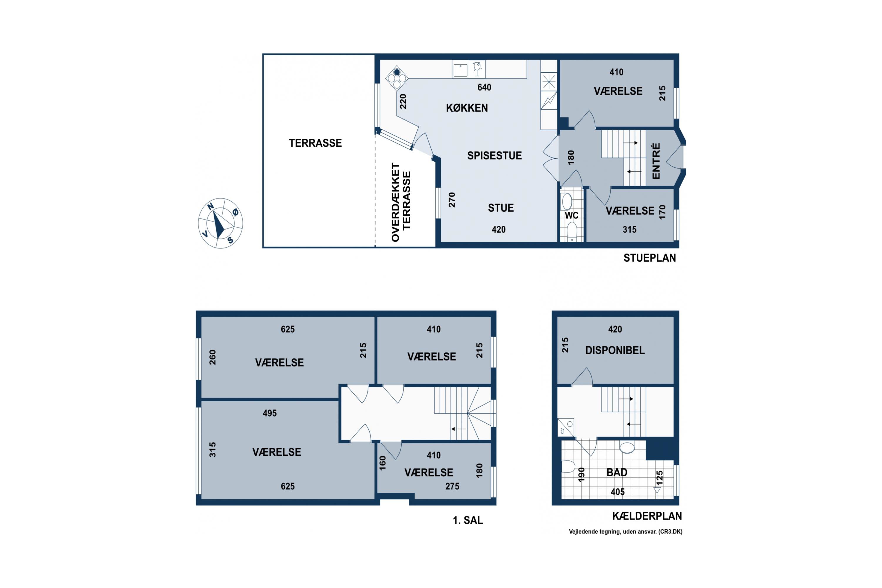Plantegninger billede af Vigerslev Allé 290, 2500 Valby