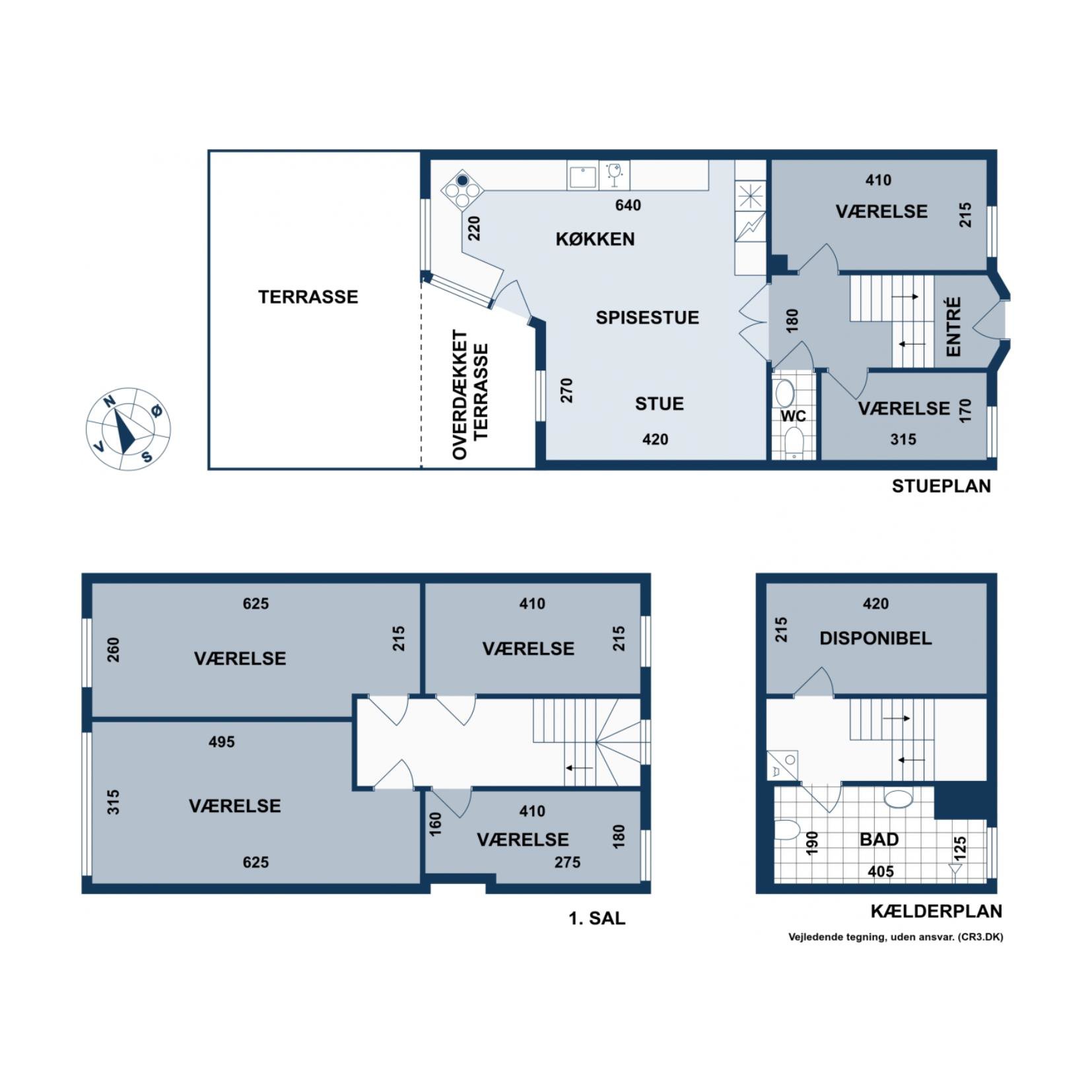 Plantegninger billede af Vigerslev Allé 290, 2500 Valby