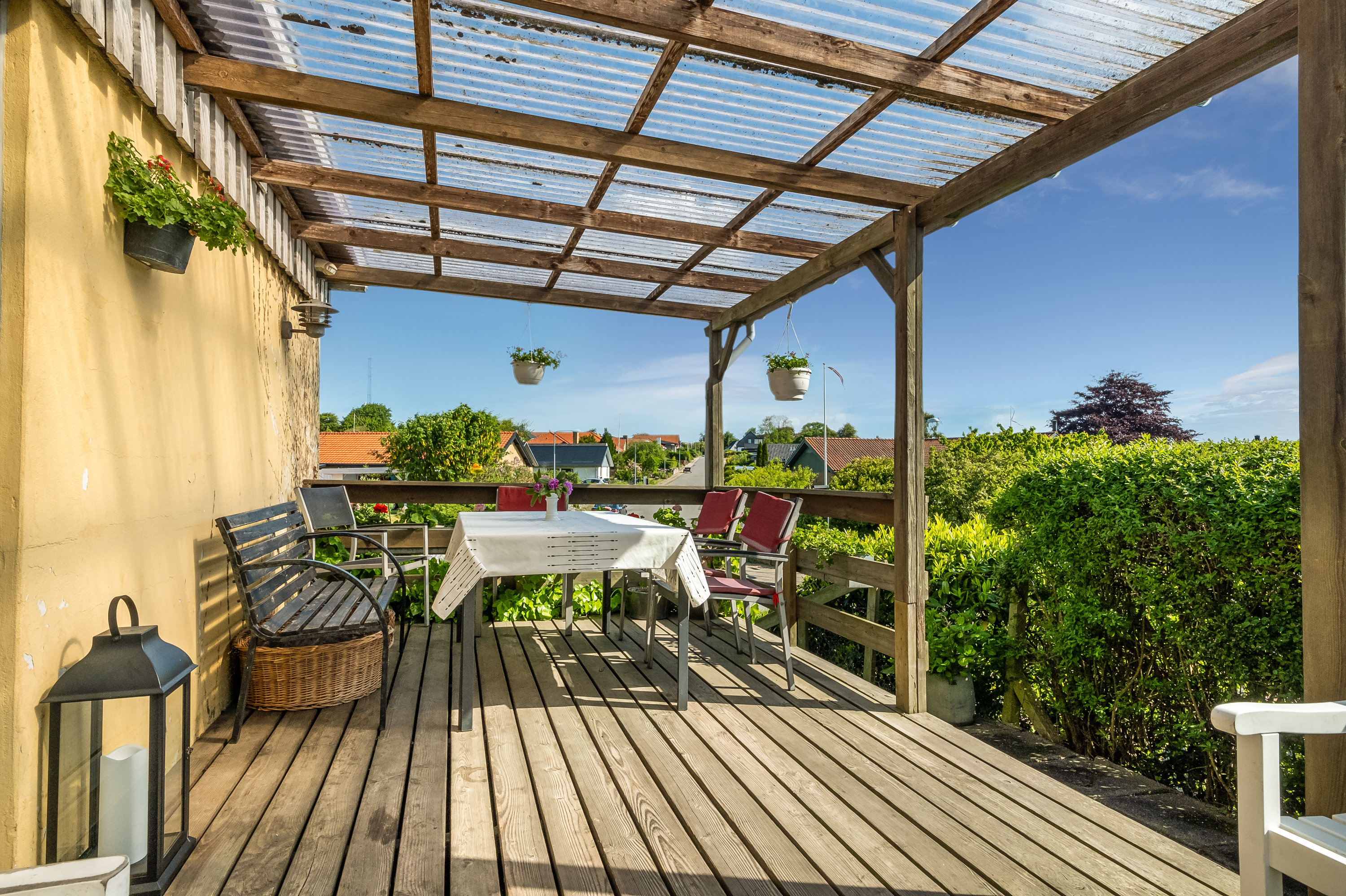 Fremhævet terrasse billede i fuldskærmstilstand. Billede af Præstegyden 11, 5300 Kerteminde