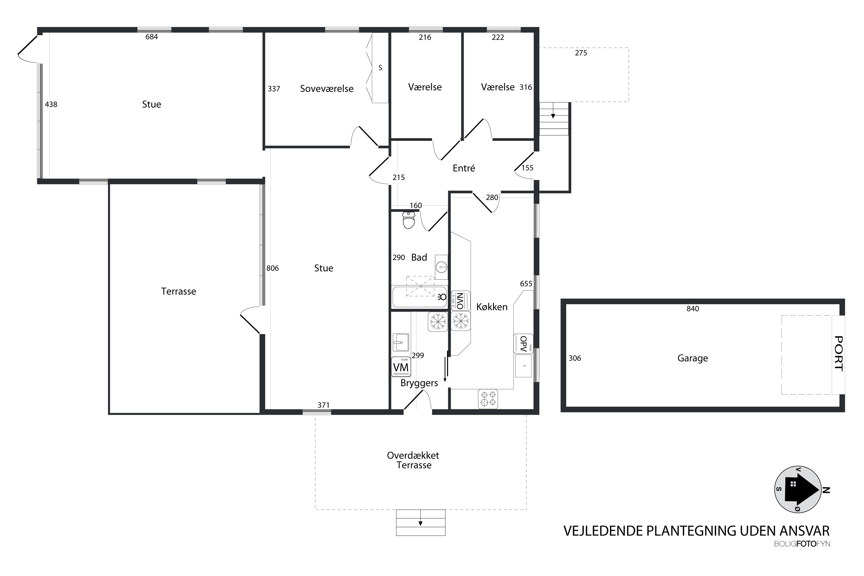 Plantegninger billede af Præstegyden 11, 5300 Kerteminde