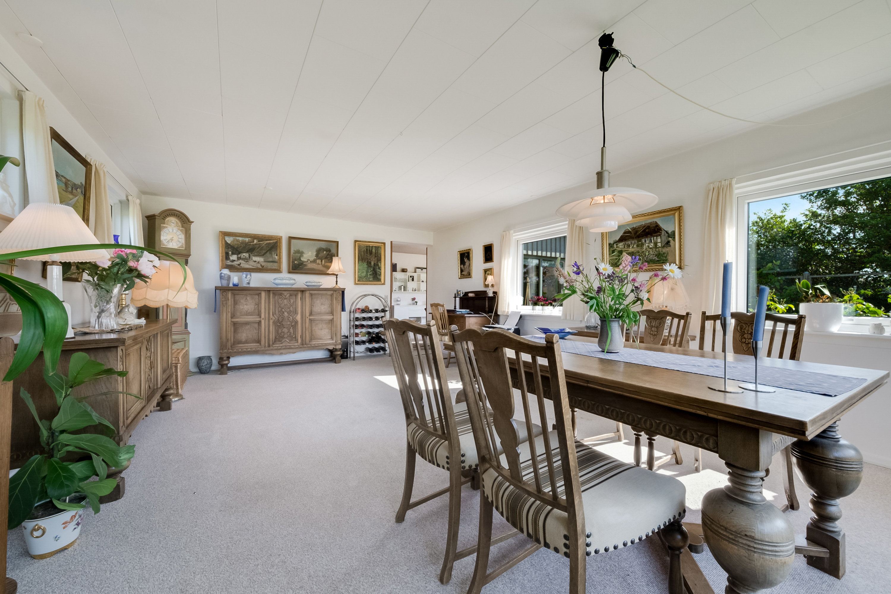 Fremhævet stue billede i fuldskærmstilstand. Billede af Præstegyden 11, 5300 Kerteminde